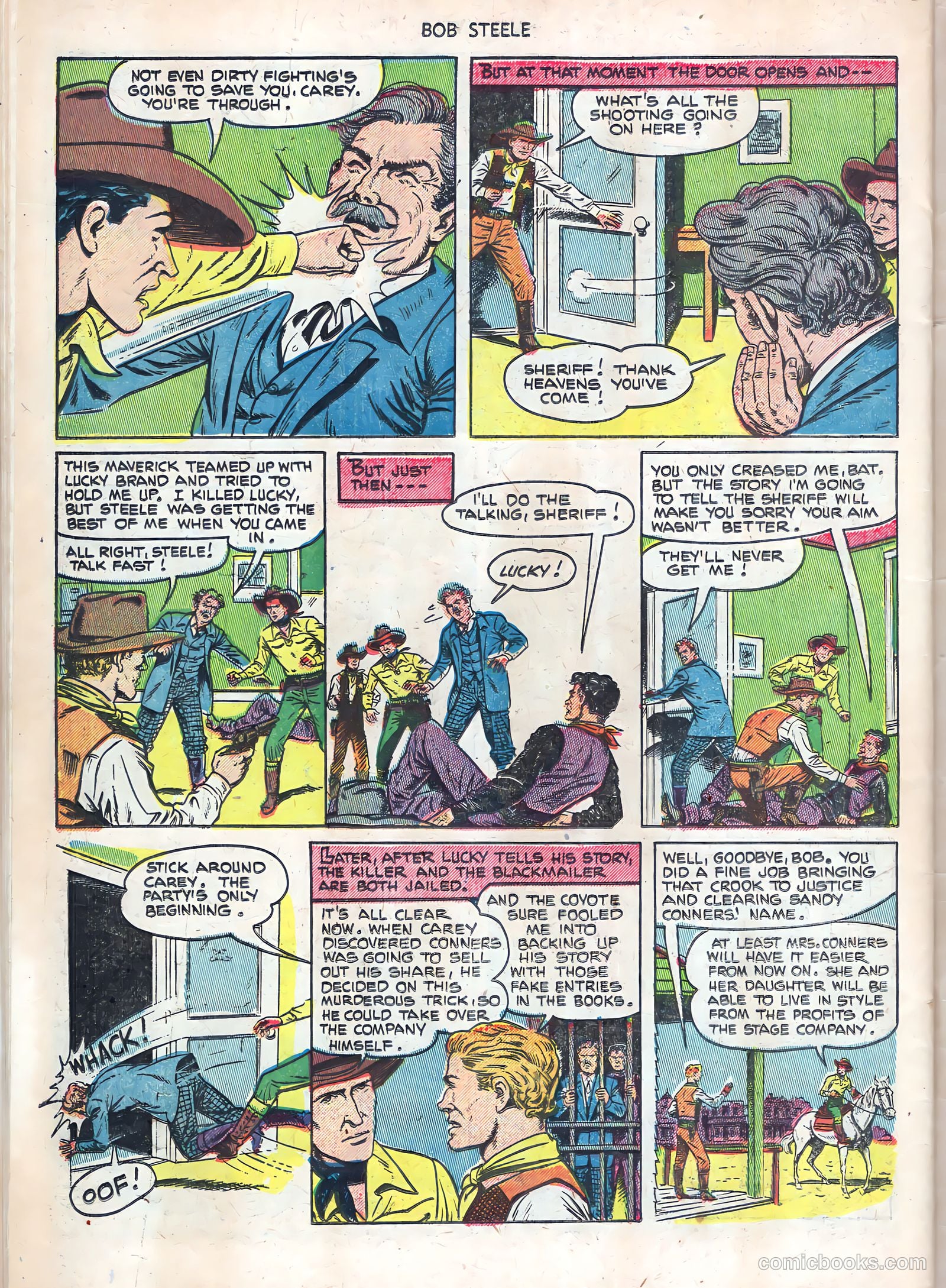 Bob Steele #9 (1952) — page 34 of 36