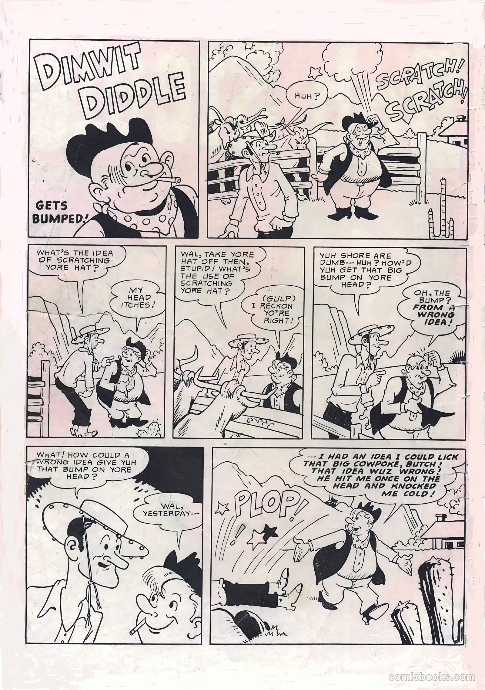 Bob Steele Western #1 (1950) — page 3 of 37
