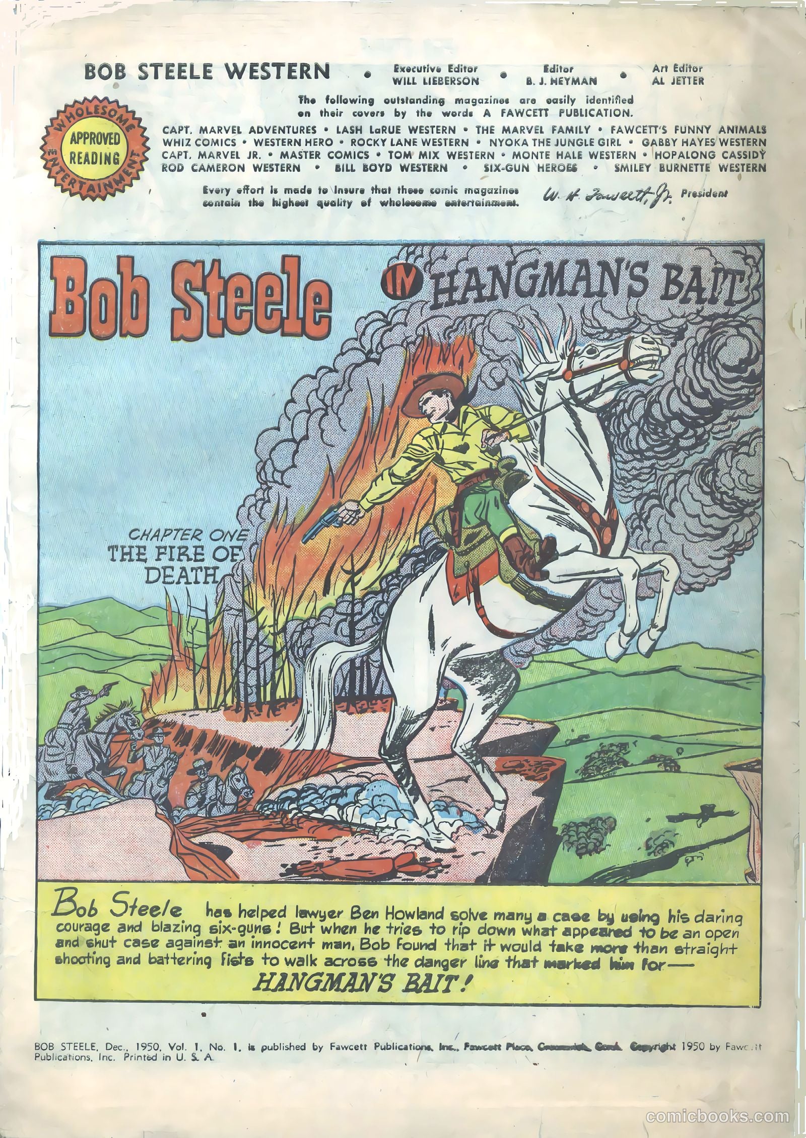 Bob Steele Western #1 (1950) — page 4 of 37