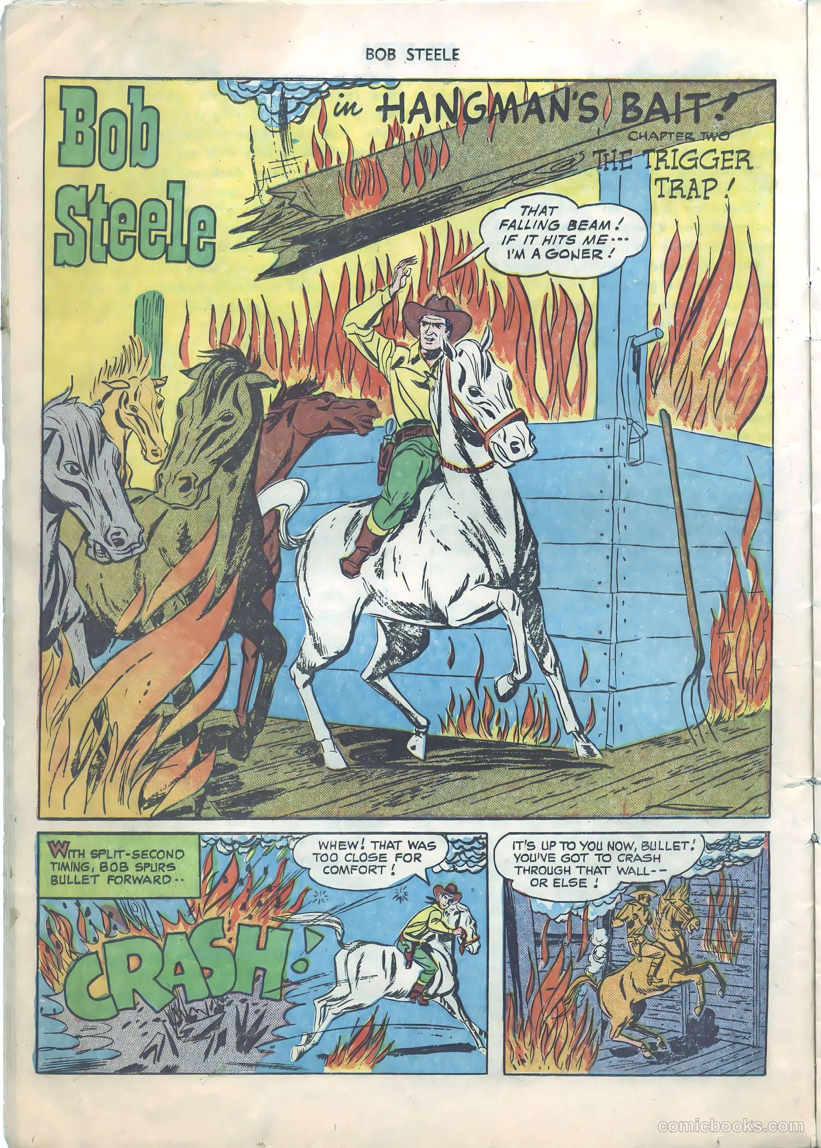 Bob Steele Western #1 (1950) — page 15 of 37