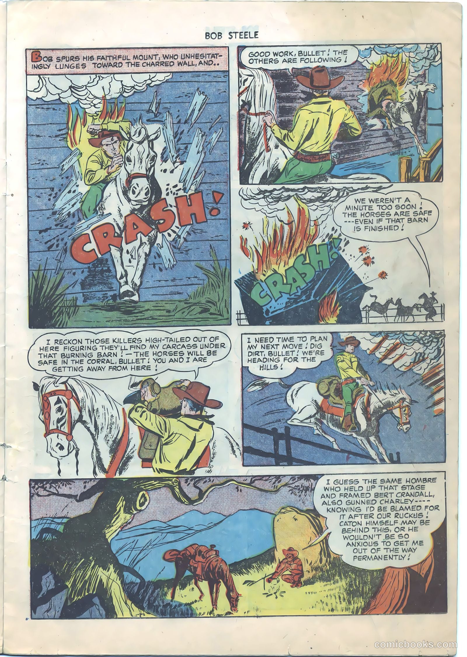 Bob Steele Western #1 (1950) — page 16 of 37