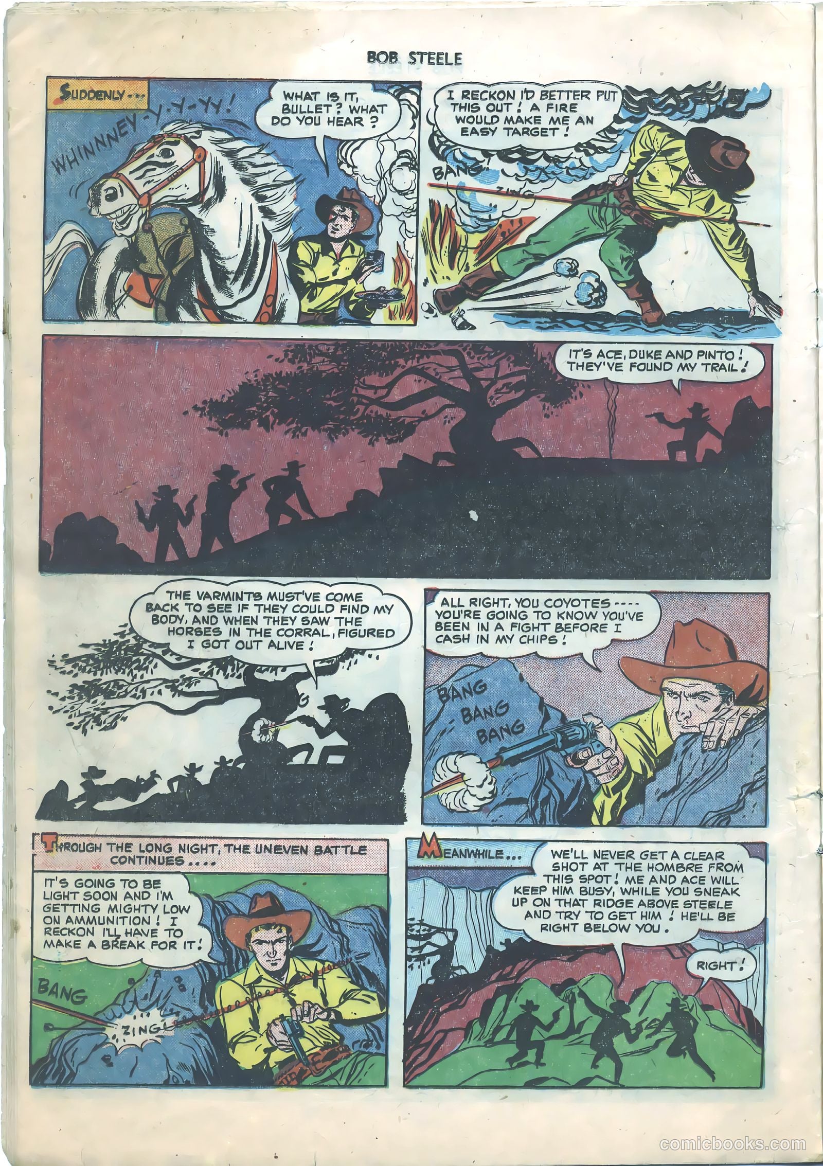 Bob Steele Western #1 (1950) — page 17 of 37