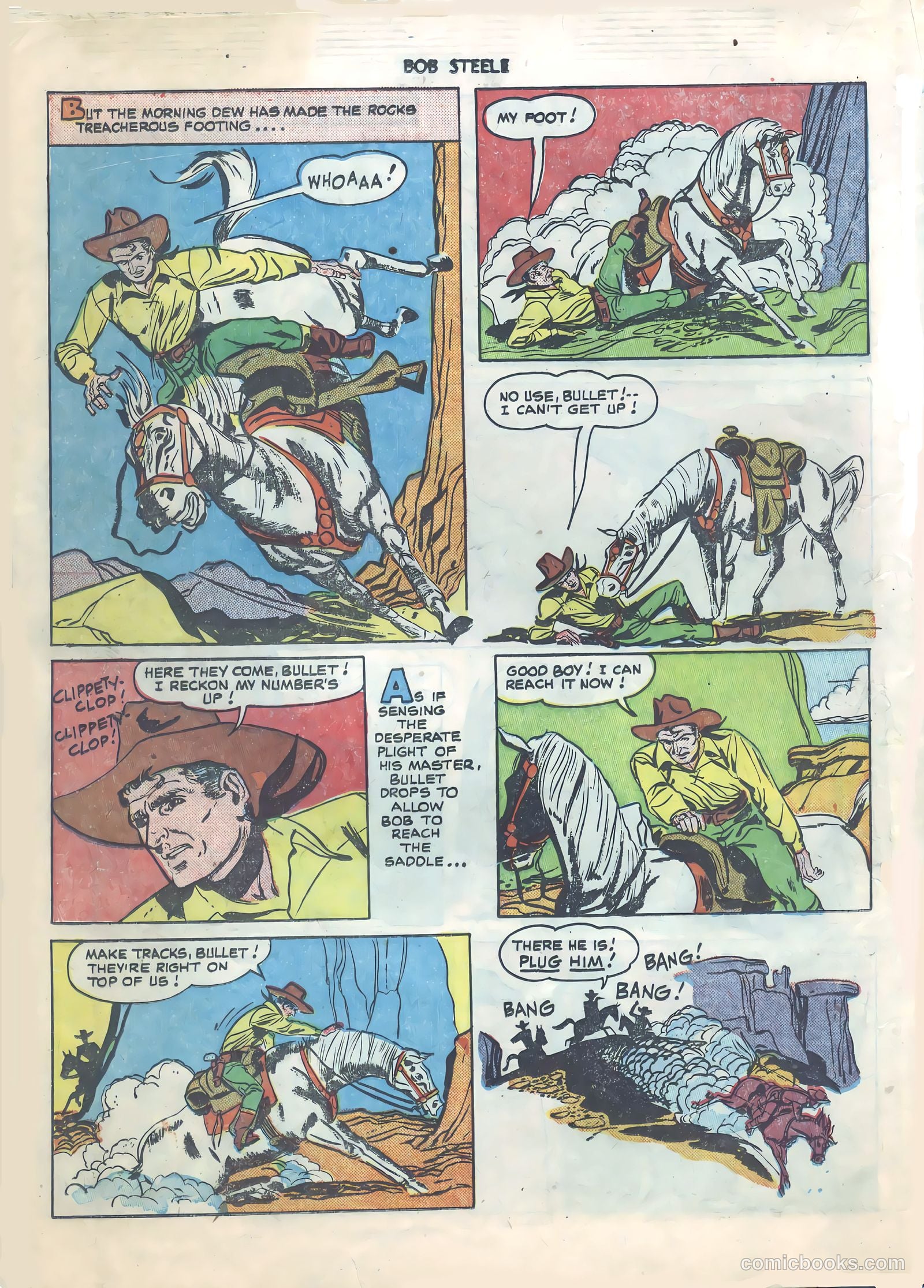 Bob Steele Western #1 (1950) — page 19 of 37