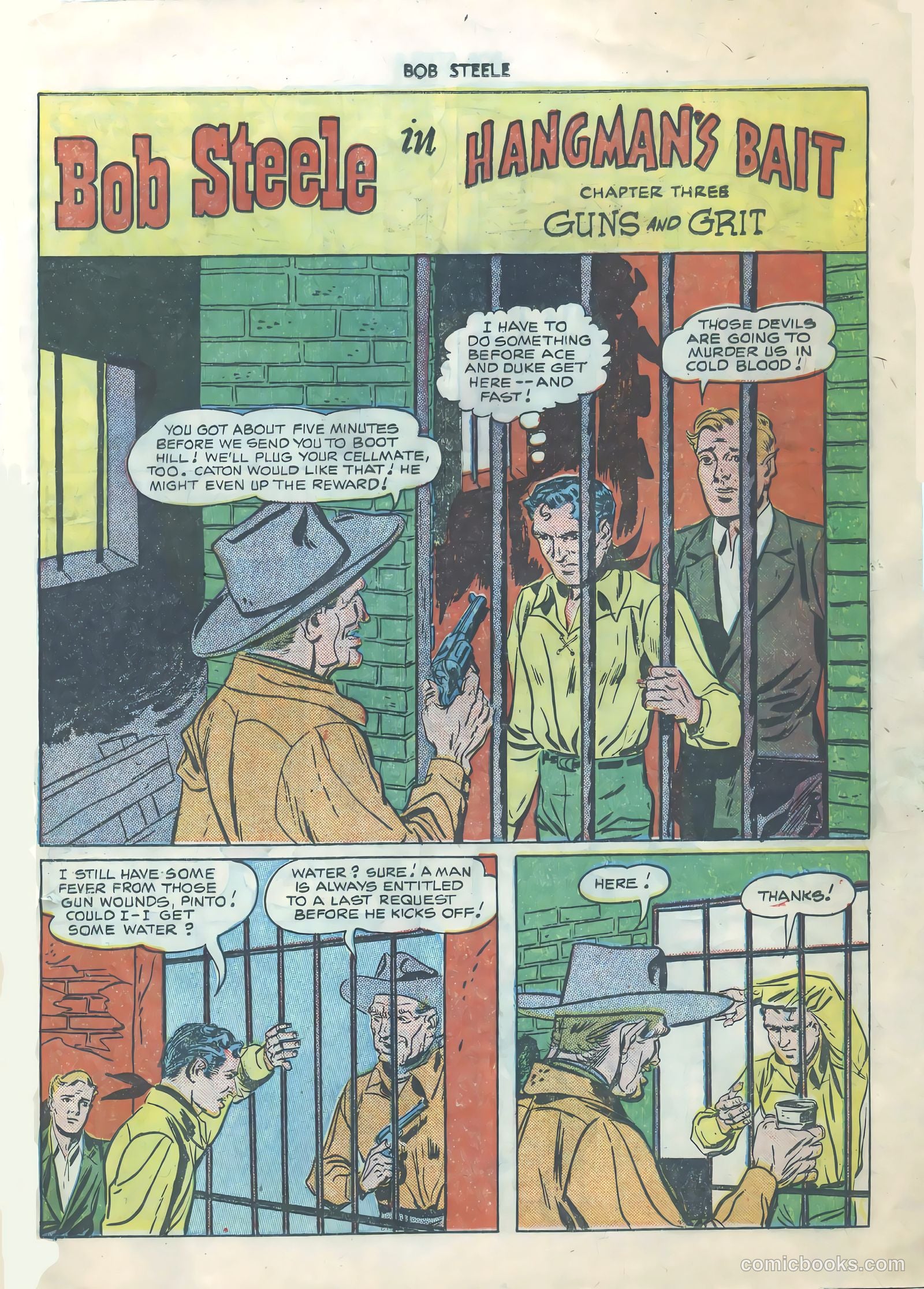 Bob Steele Western #1 (1950) — page 24 of 37