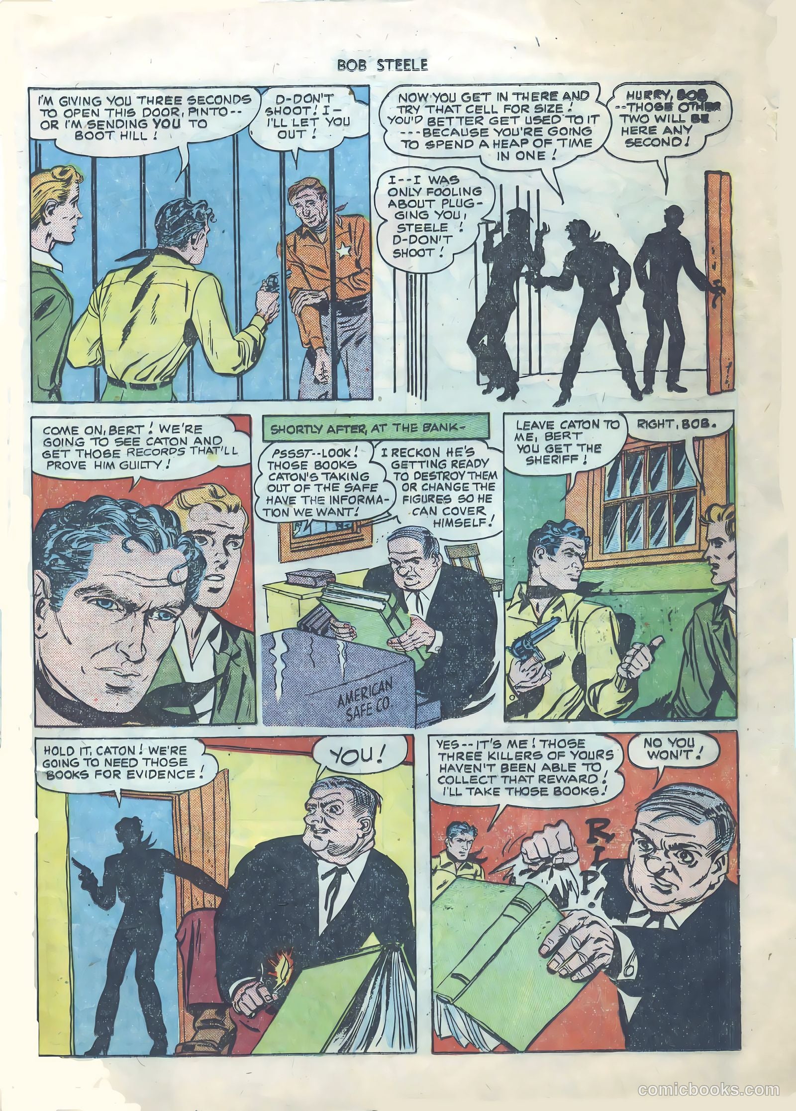 Bob Steele Western #1 (1950) — page 26 of 37