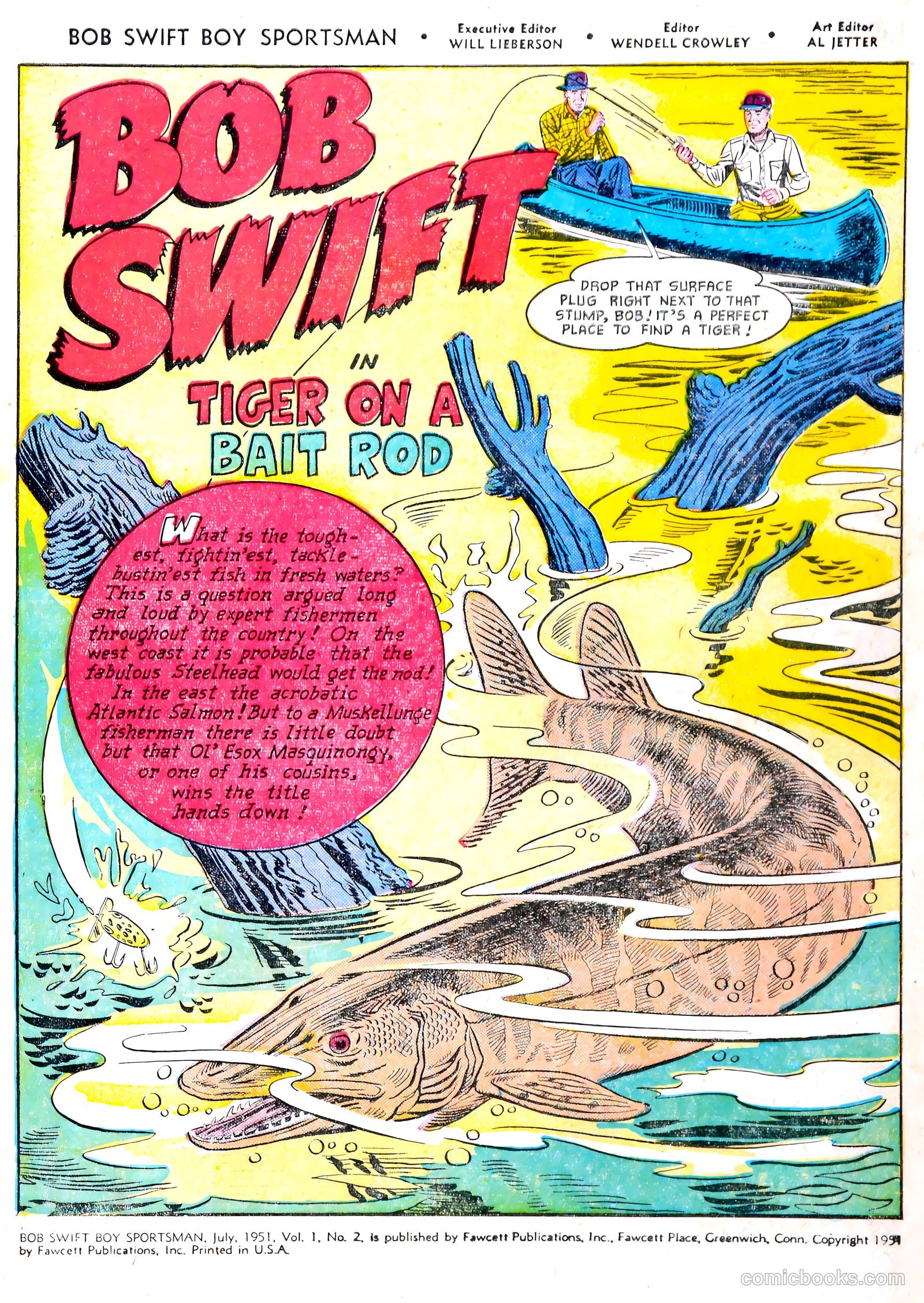 Bob Swift, Boy Sportsman #2 (1951) — page 3 of 35