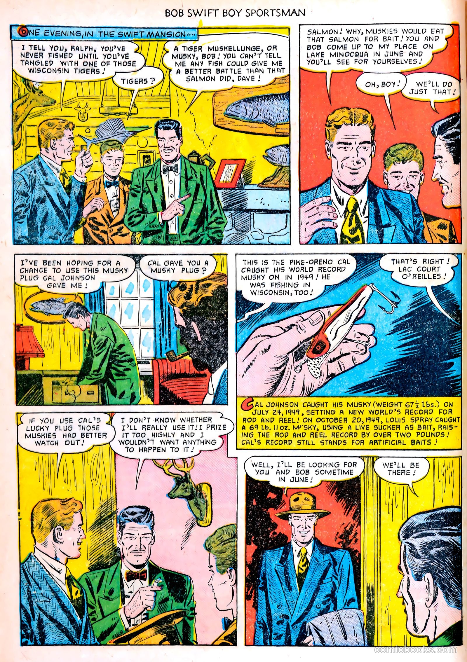 Bob Swift, Boy Sportsman #2 (1951) — page 4 of 35
