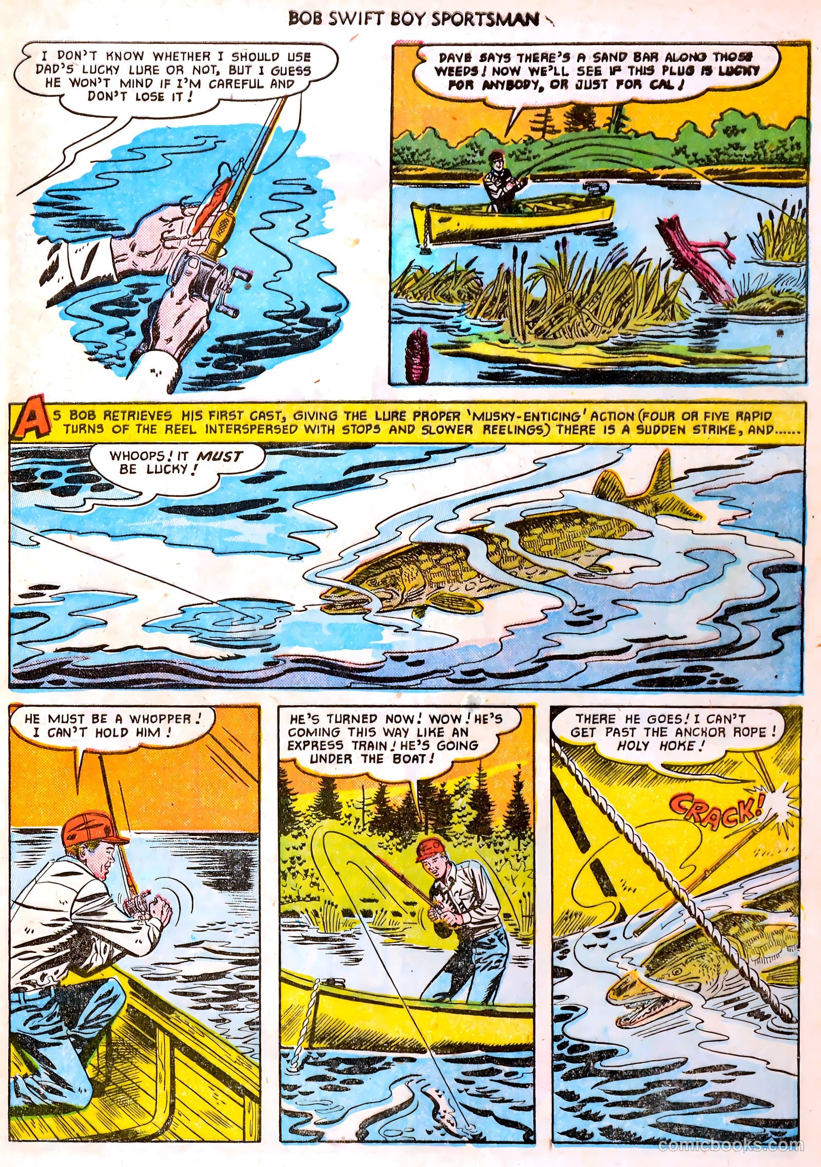 Bob Swift, Boy Sportsman #2 (1951) — page 9 of 35
