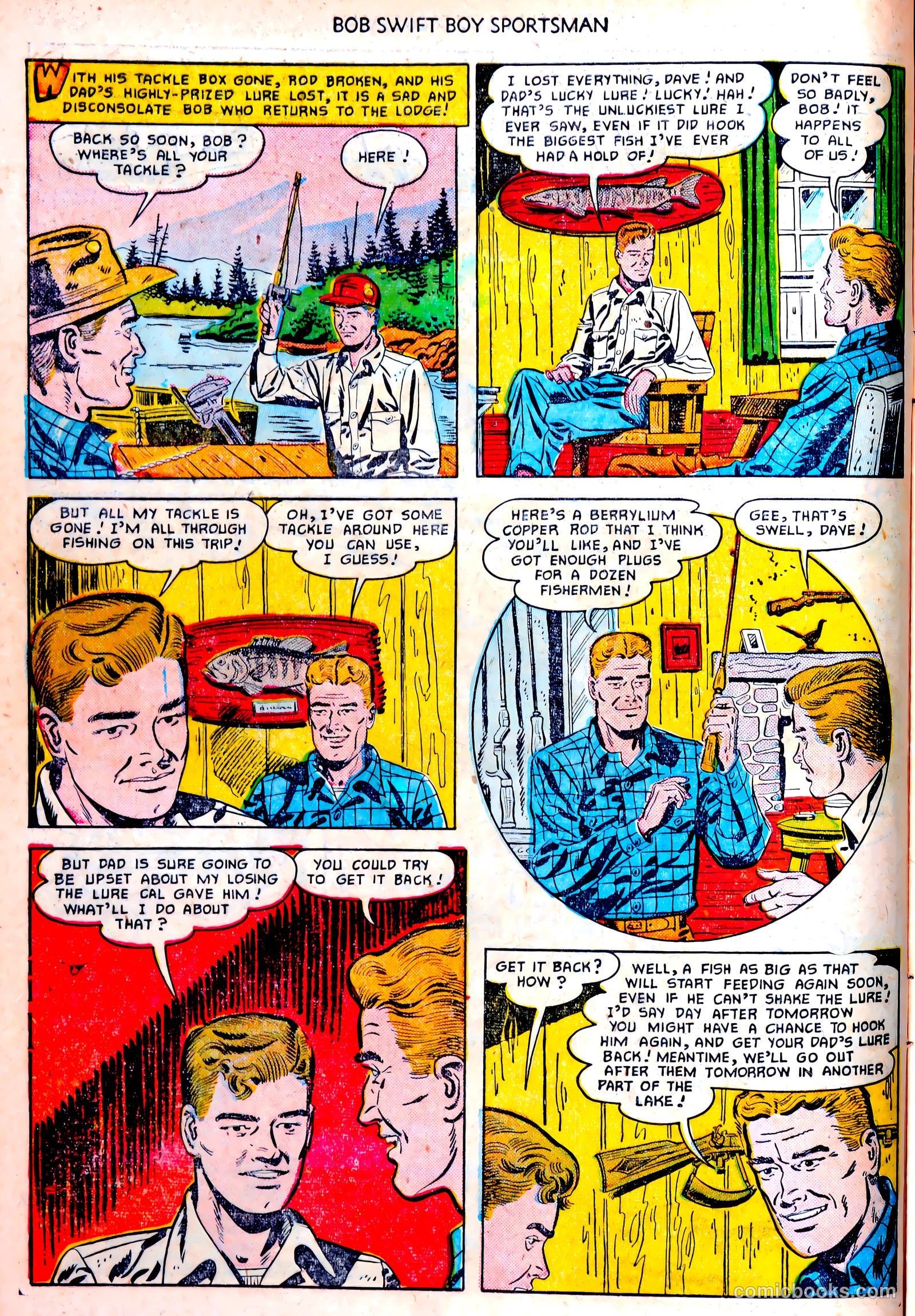 Bob Swift, Boy Sportsman #2 (1951) — page 10 of 35