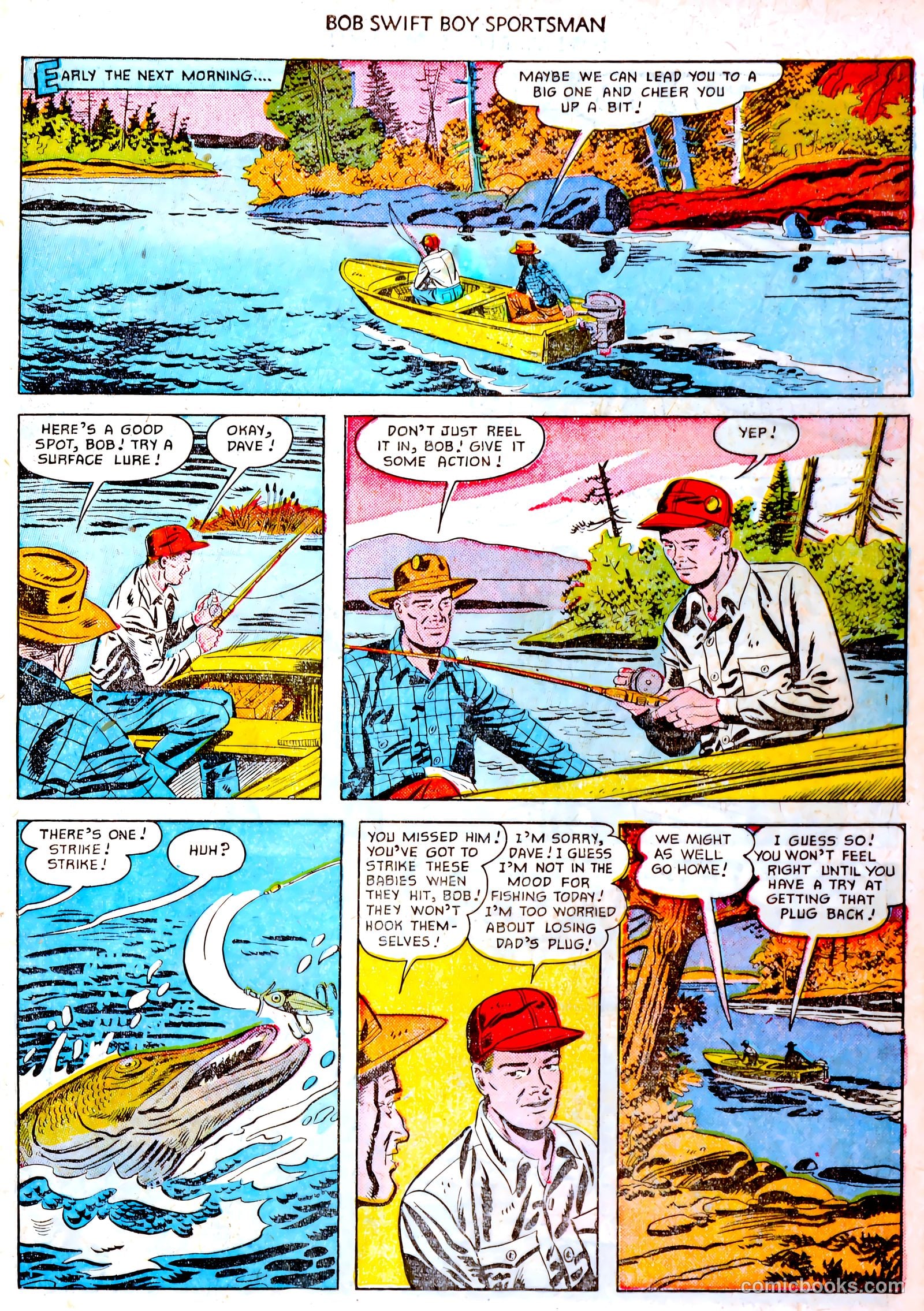 Bob Swift, Boy Sportsman #2 (1951) — page 11 of 35