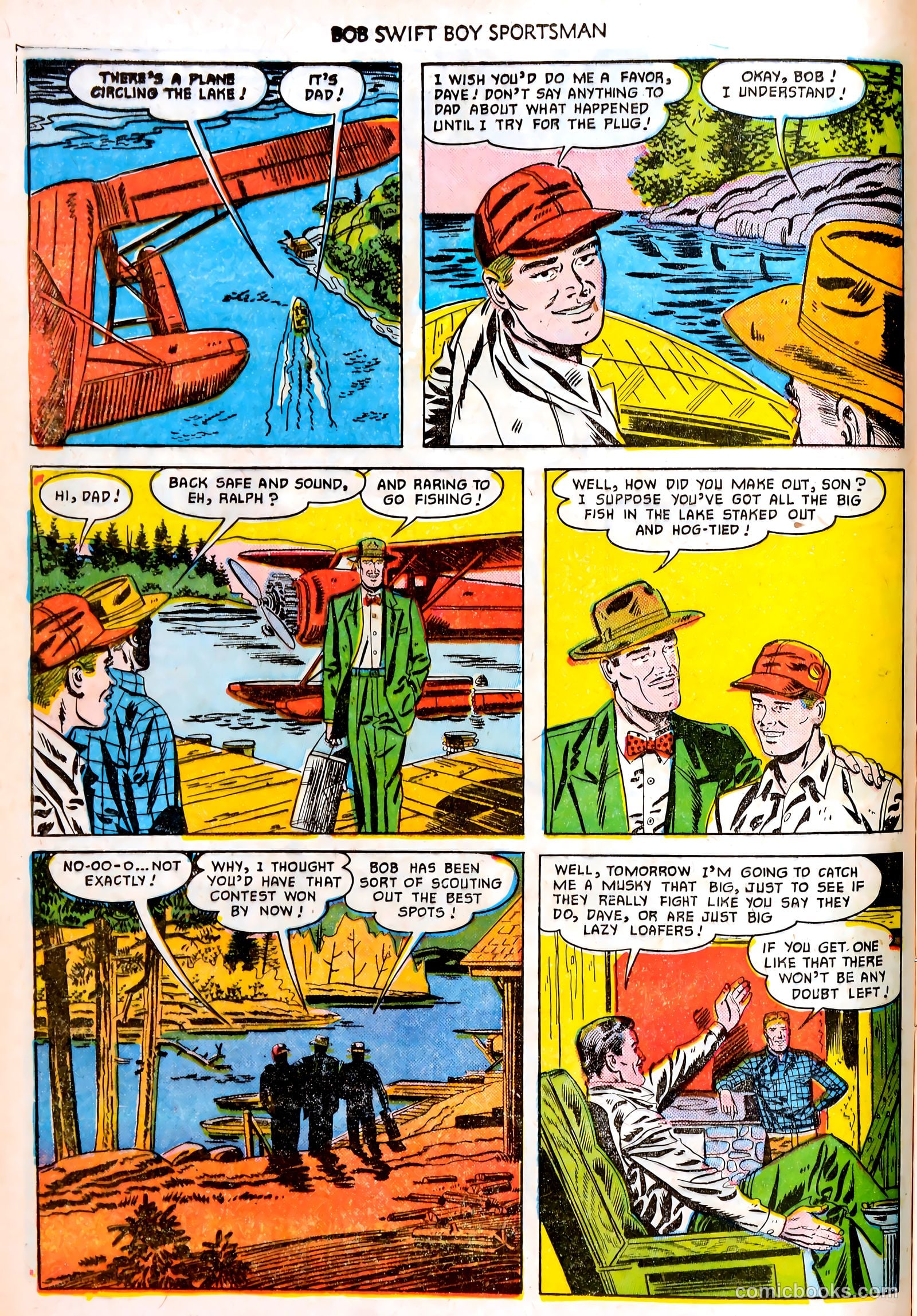 Bob Swift, Boy Sportsman #2 (1951) — page 12 of 35