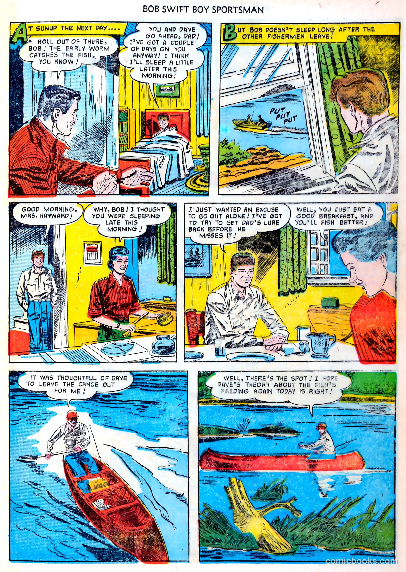 Bob Swift, Boy Sportsman #2 (1951) — page 13 of 35