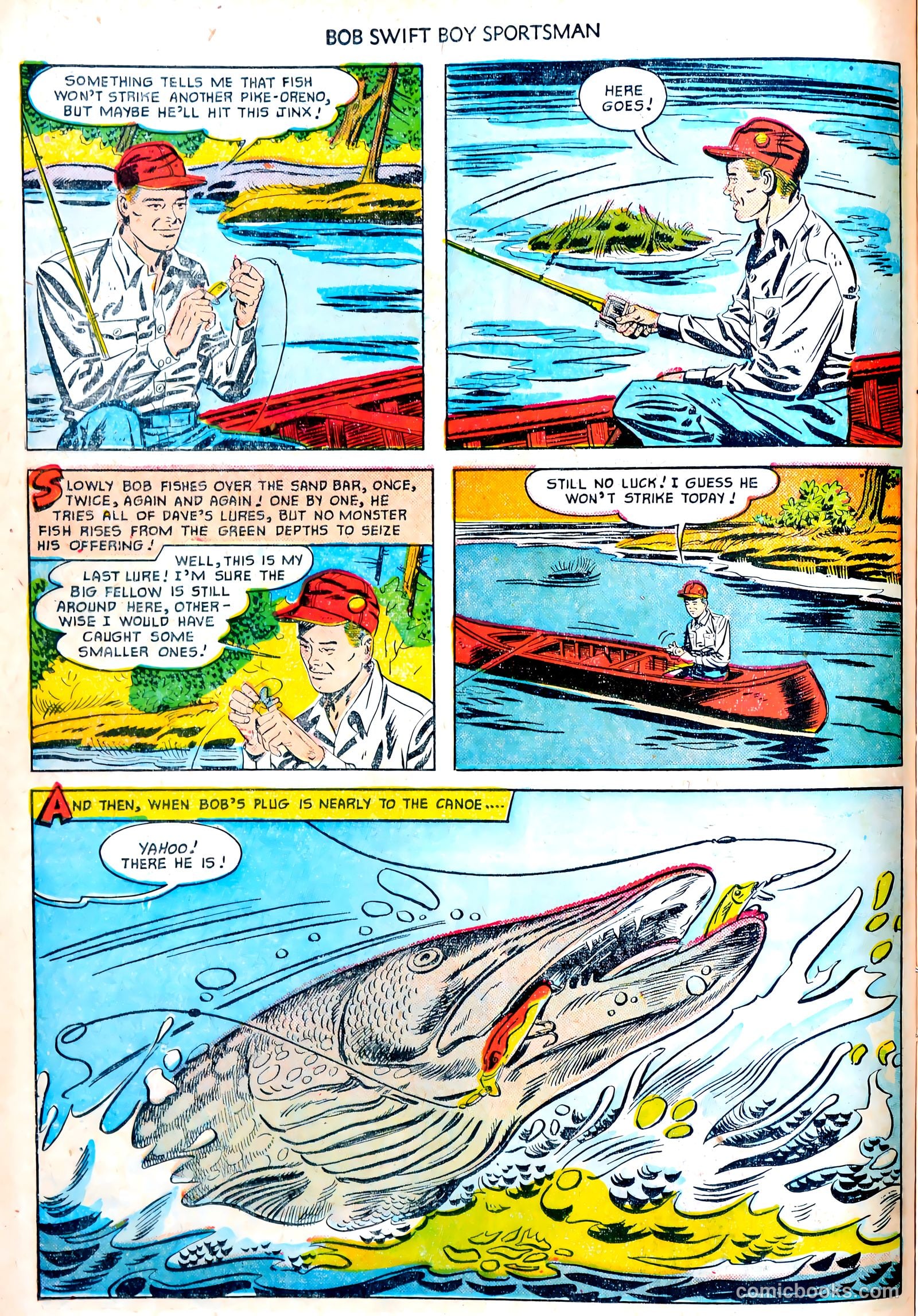 Bob Swift, Boy Sportsman #2 (1951) — page 14 of 35