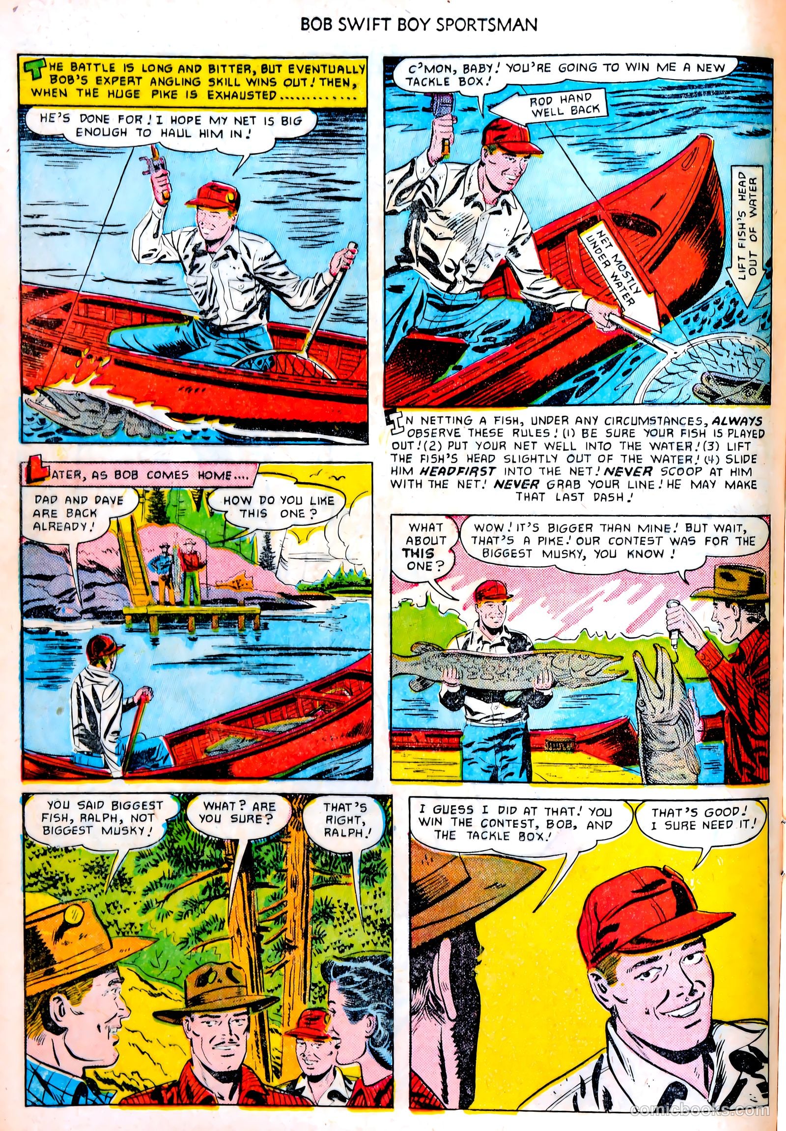 Bob Swift, Boy Sportsman #2 (1951) — page 16 of 35