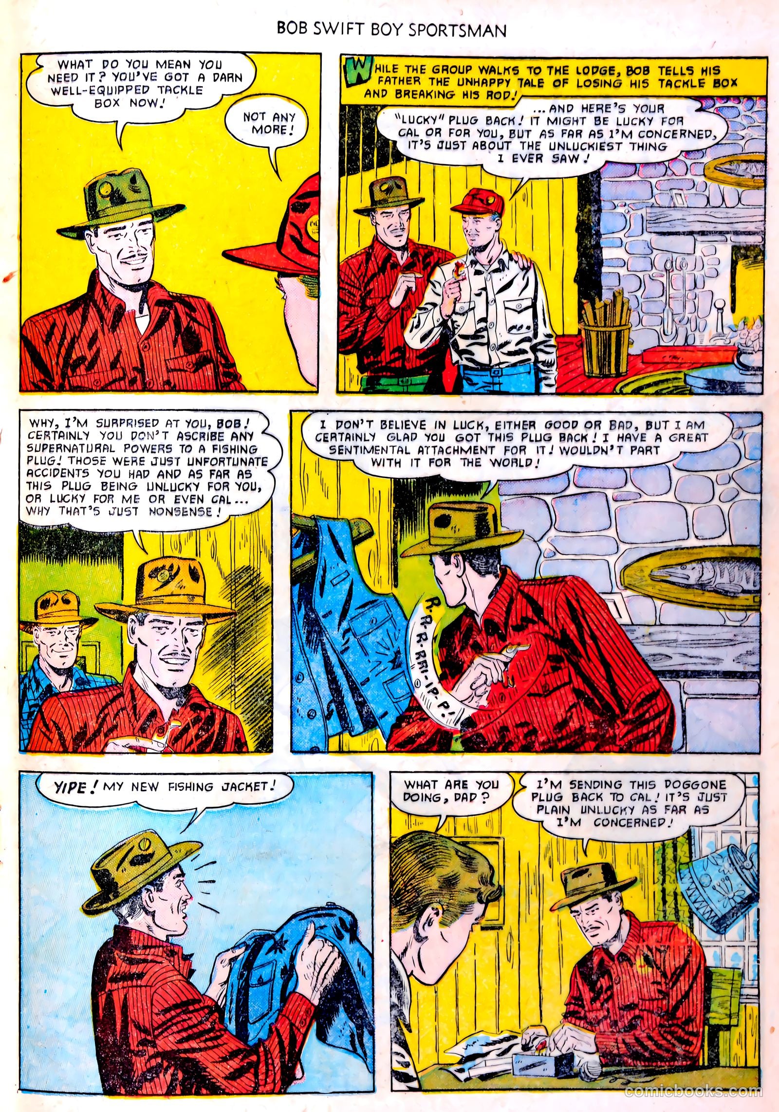 Bob Swift, Boy Sportsman #2 (1951) — page 17 of 35