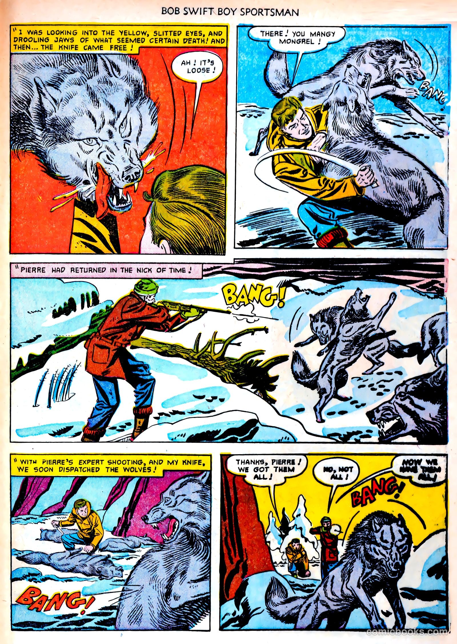 Bob Swift, Boy Sportsman #2 (1951) — page 32 of 35