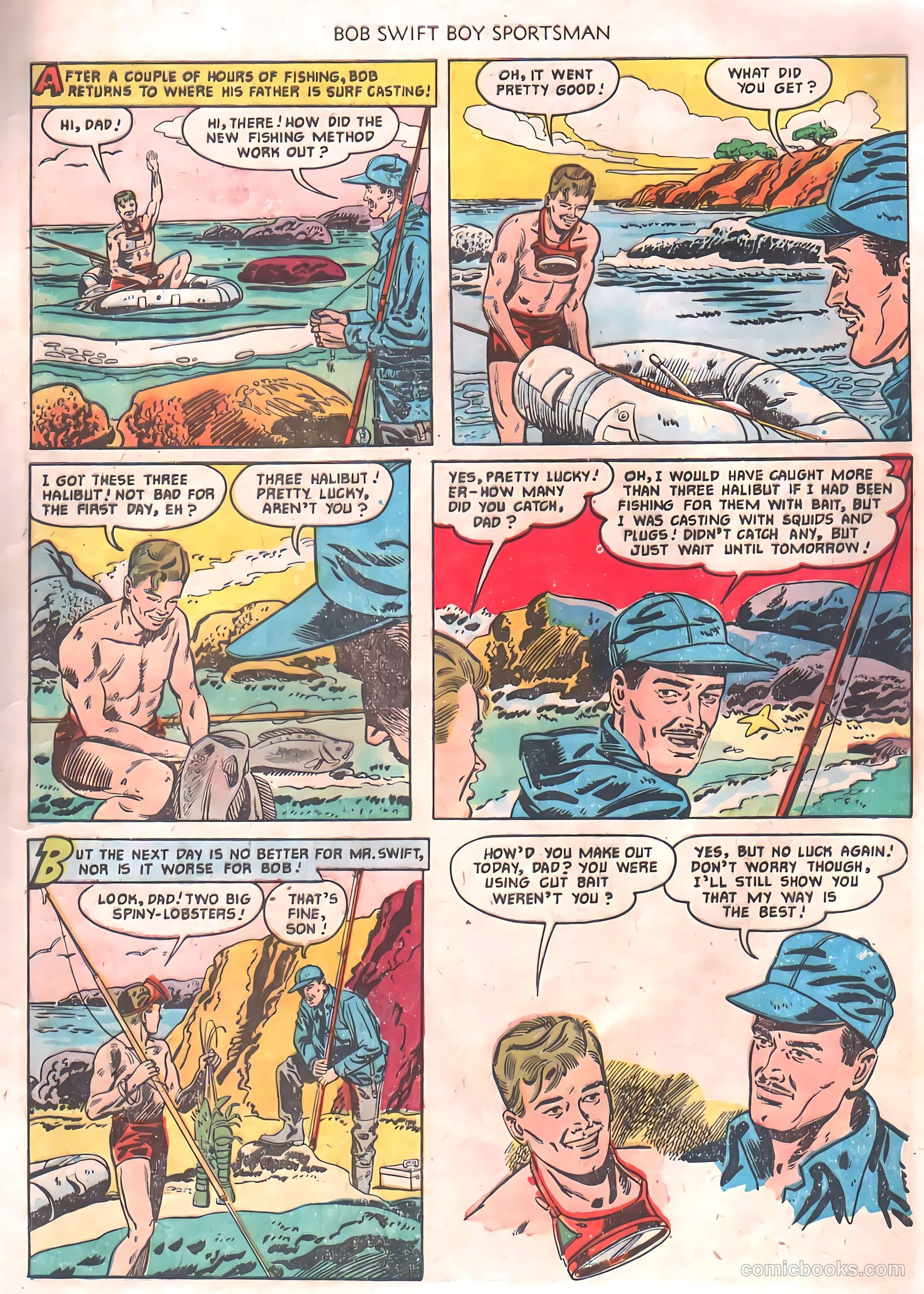 Bob Swift, Boy Sportsman #3 (1951) — page 9 of 36