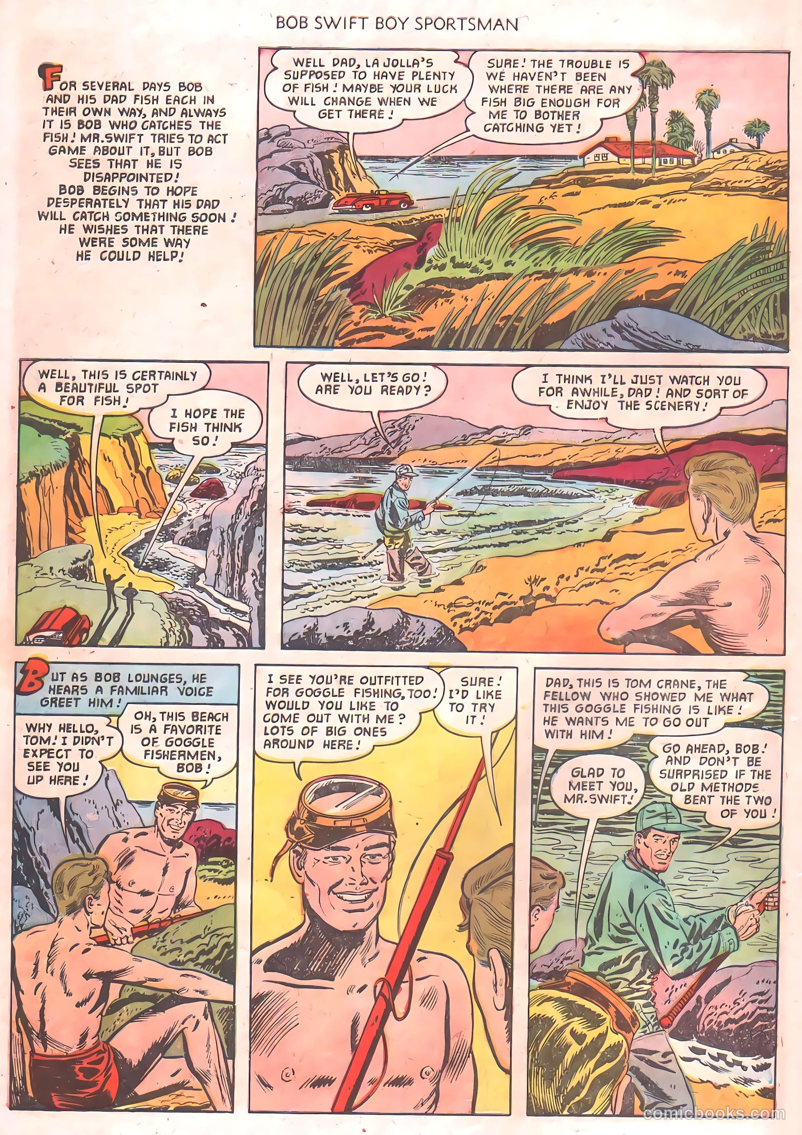Bob Swift, Boy Sportsman #3 (1951) — page 10 of 36