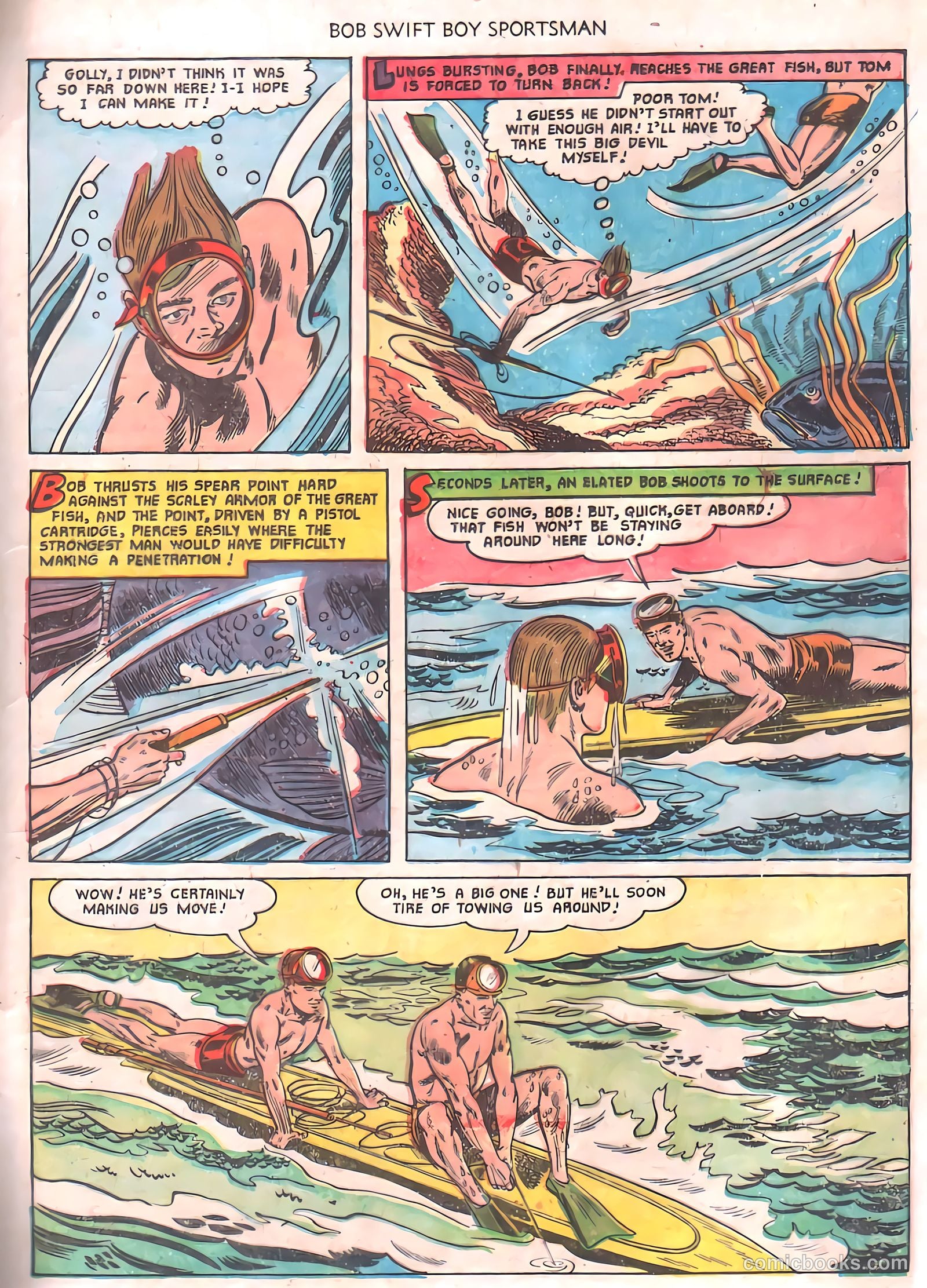 Bob Swift, Boy Sportsman #3 (1951) — page 13 of 36