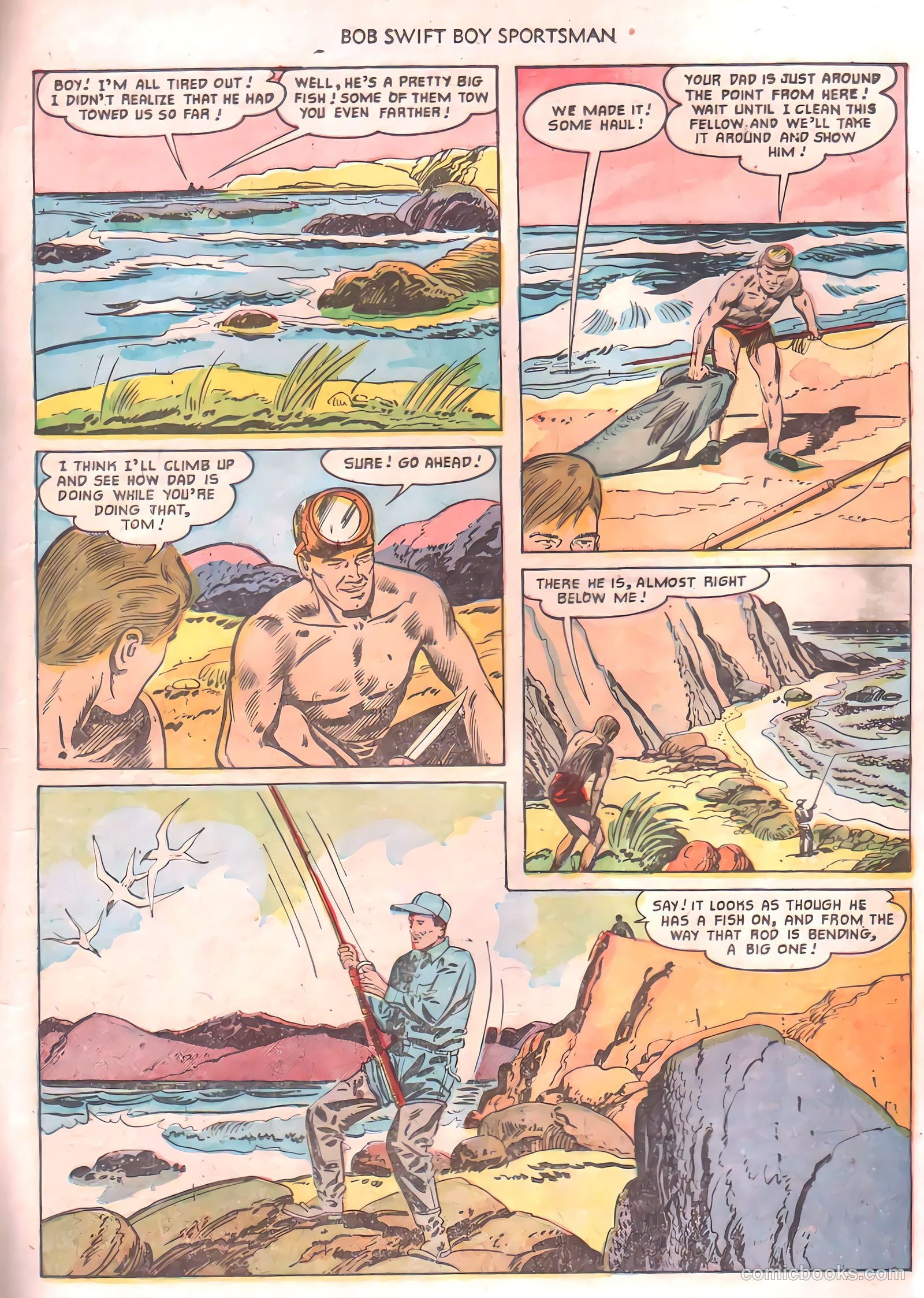 Bob Swift, Boy Sportsman #3 (1951) — page 15 of 36