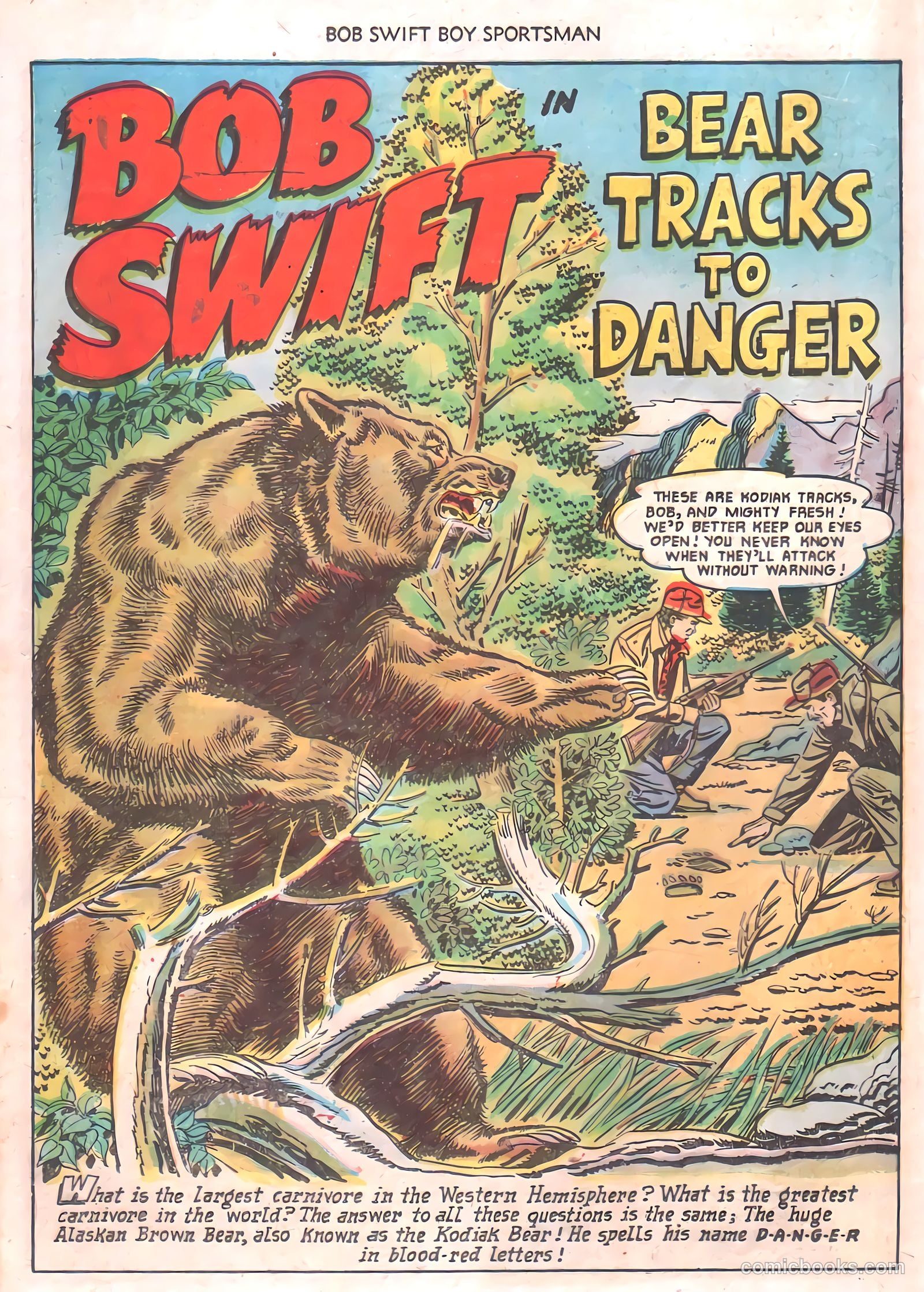Bob Swift, Boy Sportsman #3 (1951) — page 18 of 36