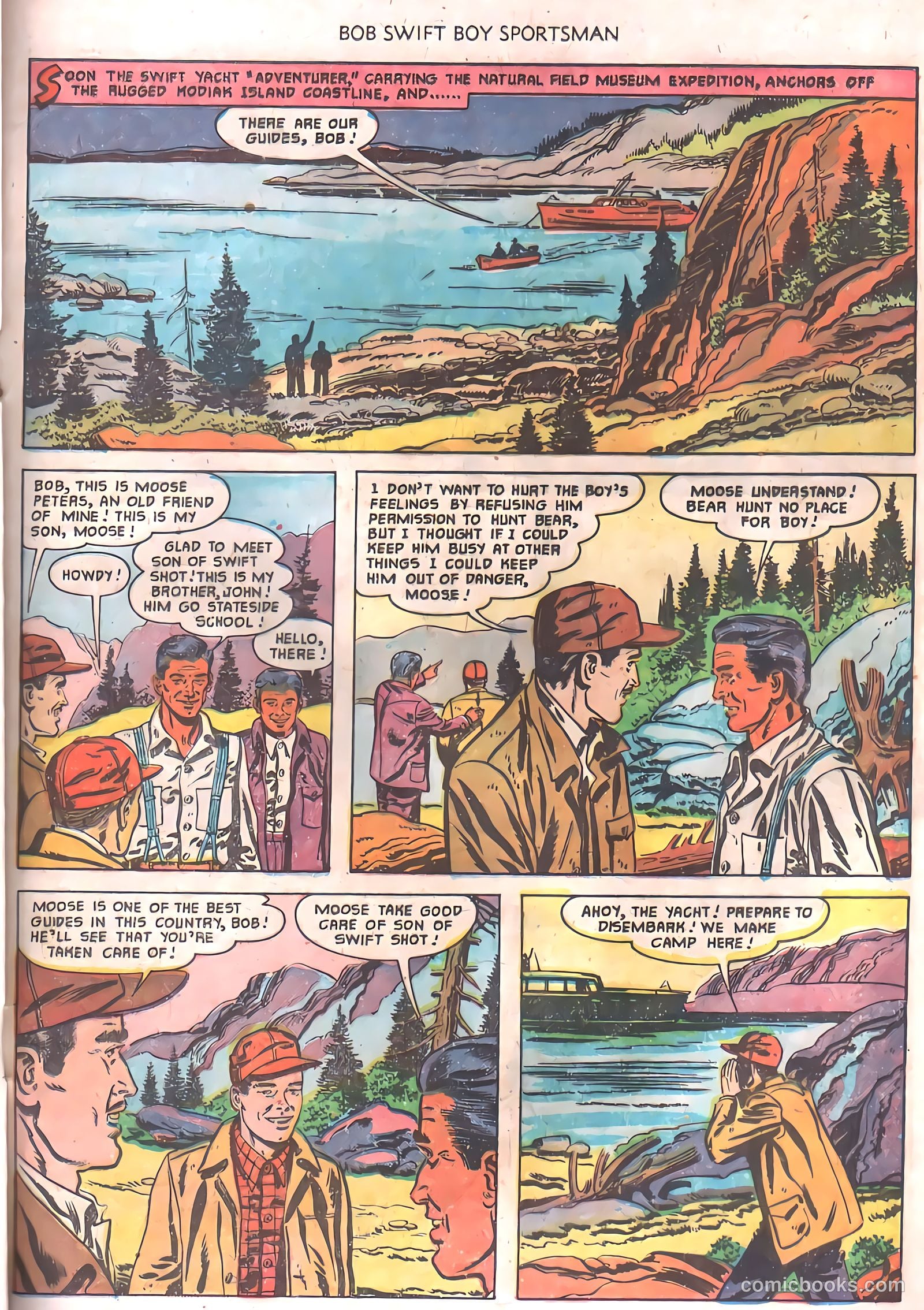 Bob Swift, Boy Sportsman #3 (1951) — page 21 of 36