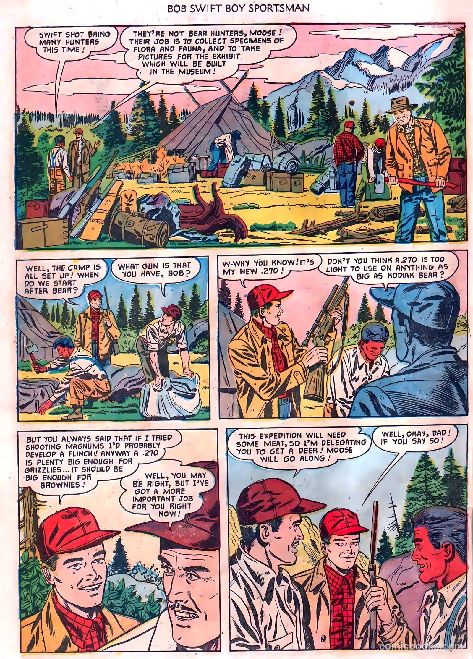 Bob Swift, Boy Sportsman #3 (1951) — page 22 of 36