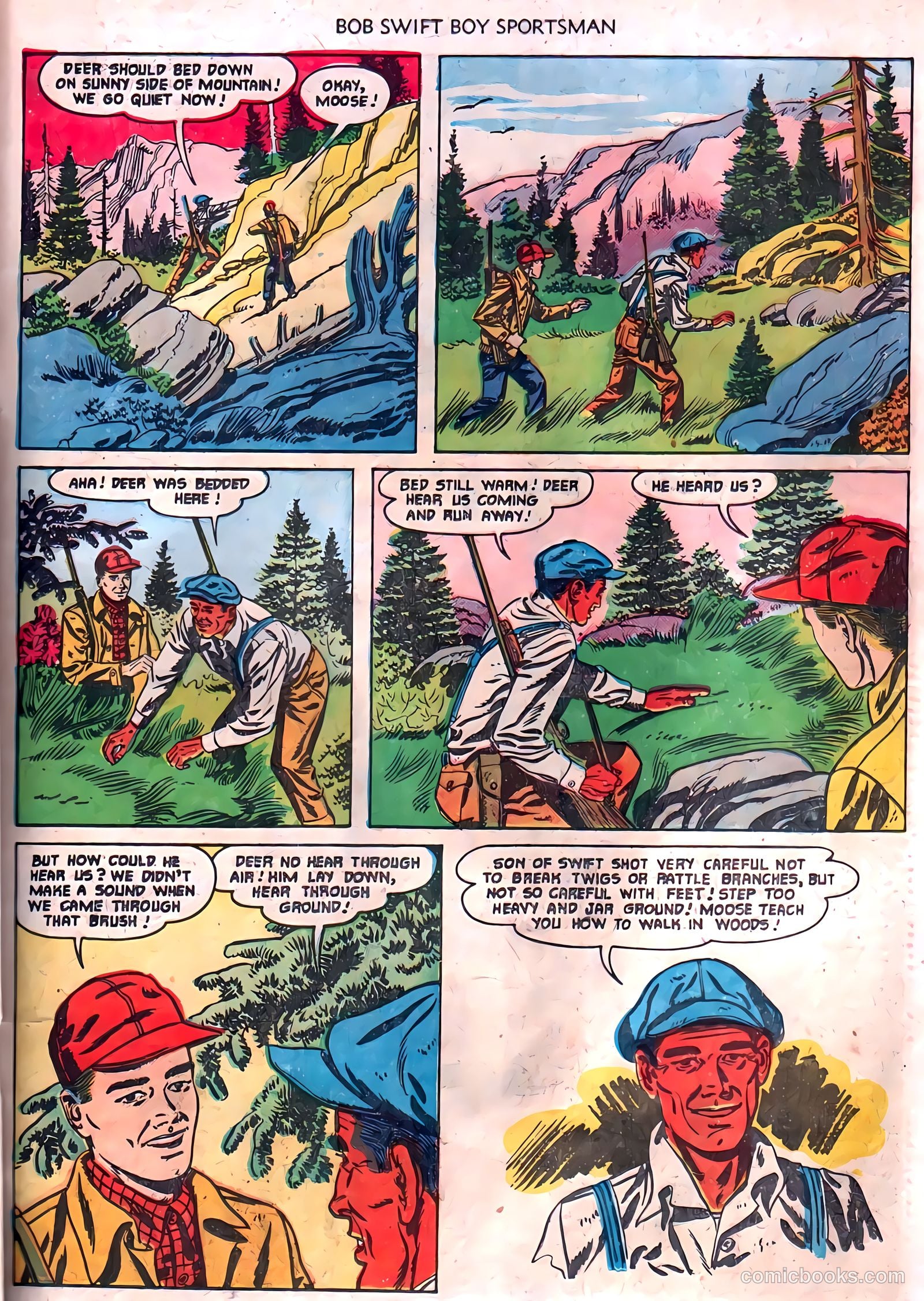 Bob Swift, Boy Sportsman #3 (1951) — page 23 of 36