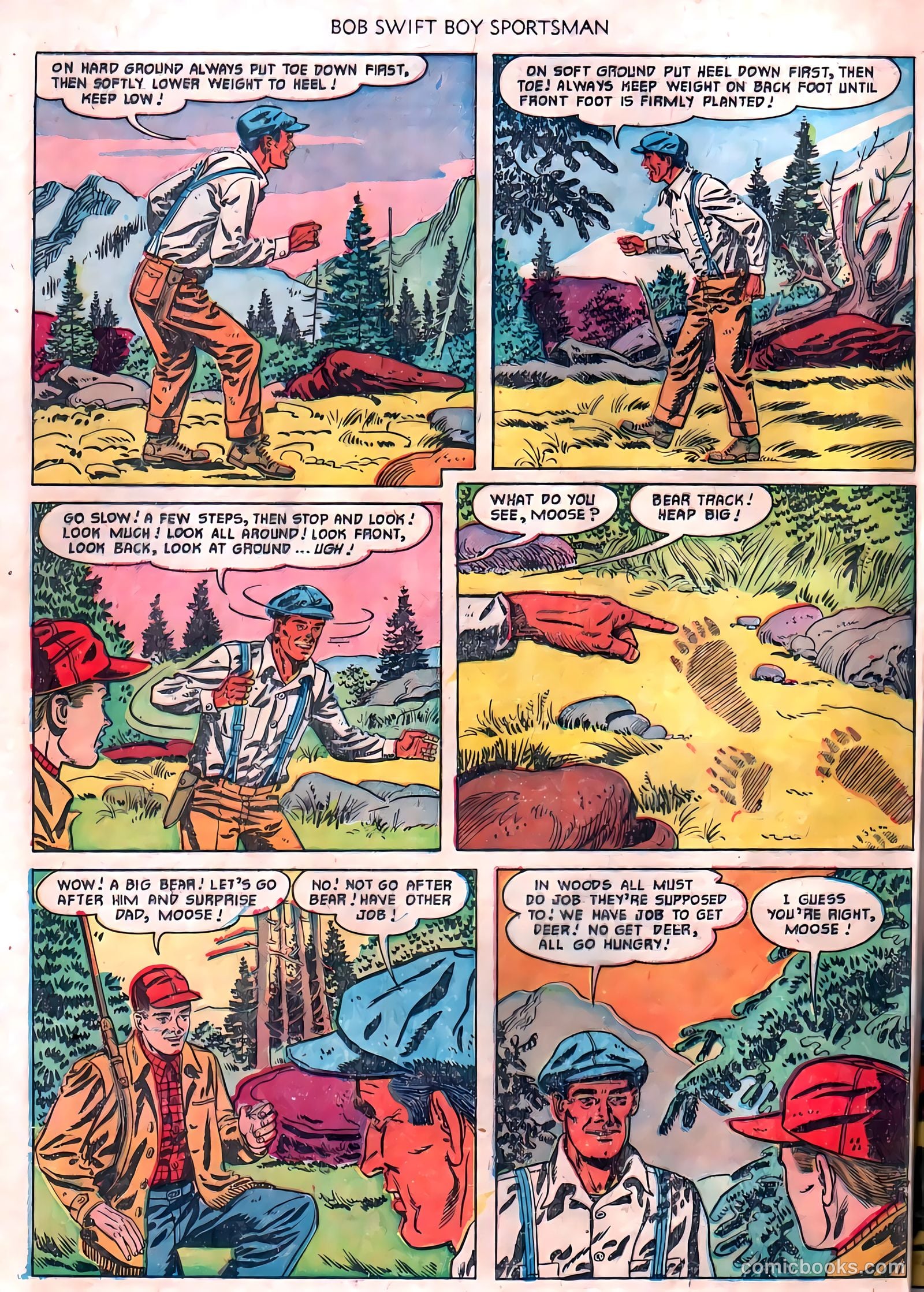Bob Swift, Boy Sportsman #3 (1951) — page 24 of 36