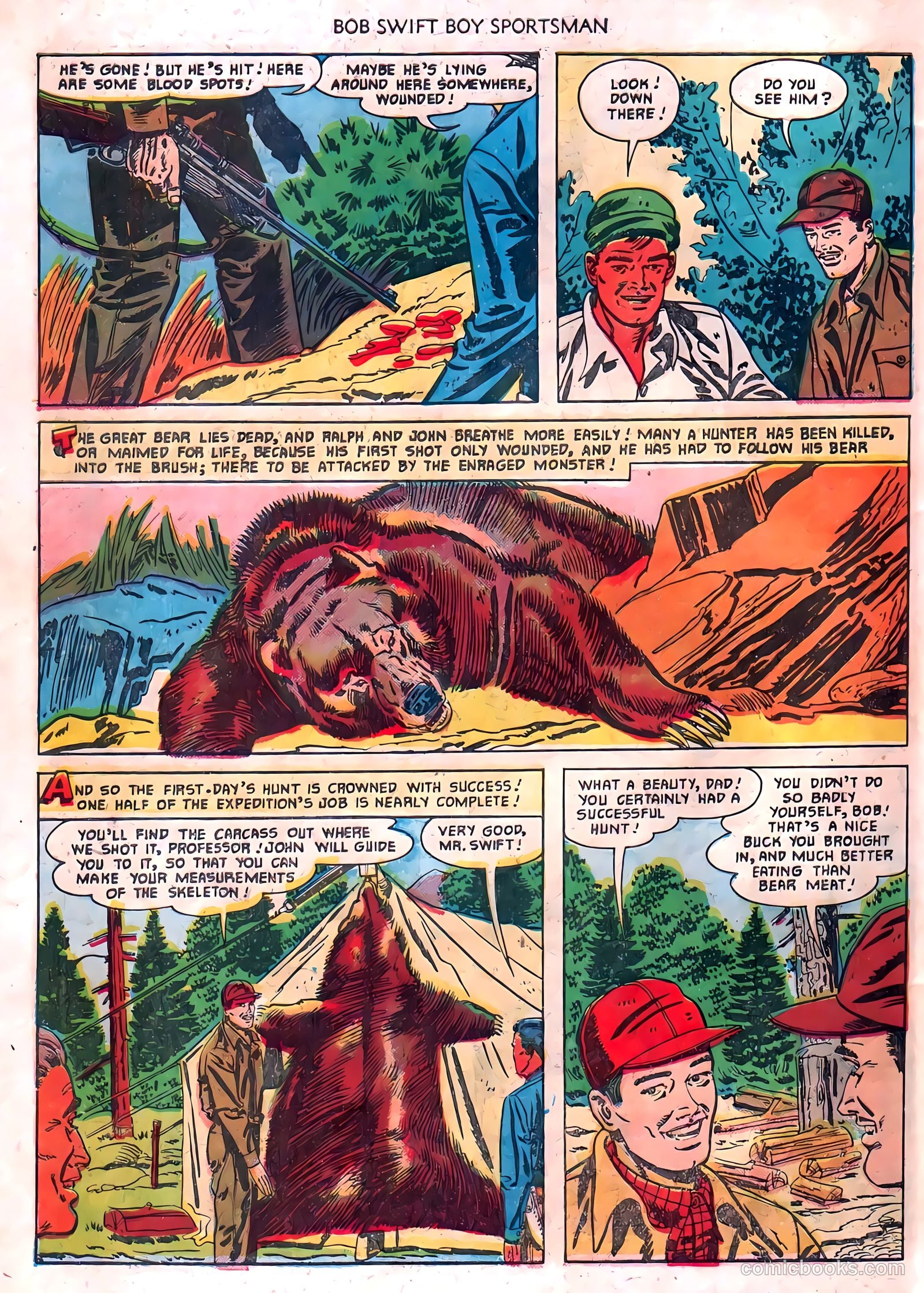 Bob Swift, Boy Sportsman #3 (1951) — page 30 of 36