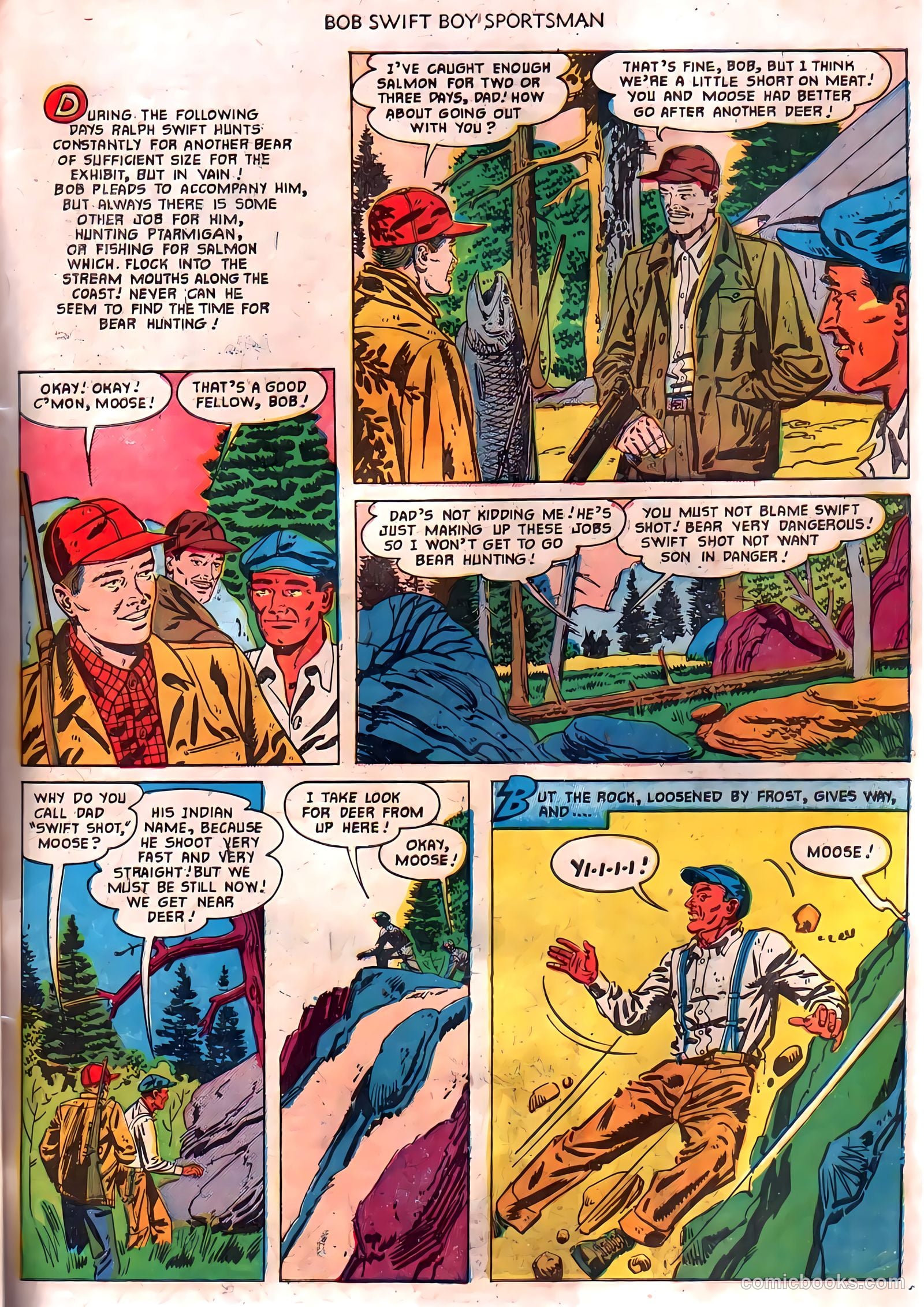 Bob Swift, Boy Sportsman #3 (1951) — page 31 of 36