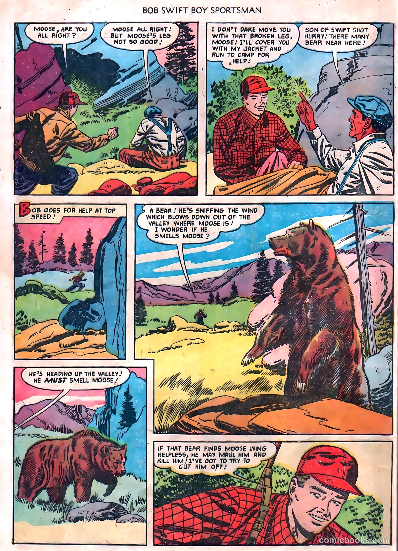Bob Swift, Boy Sportsman #3 (1951) — page 32 of 36