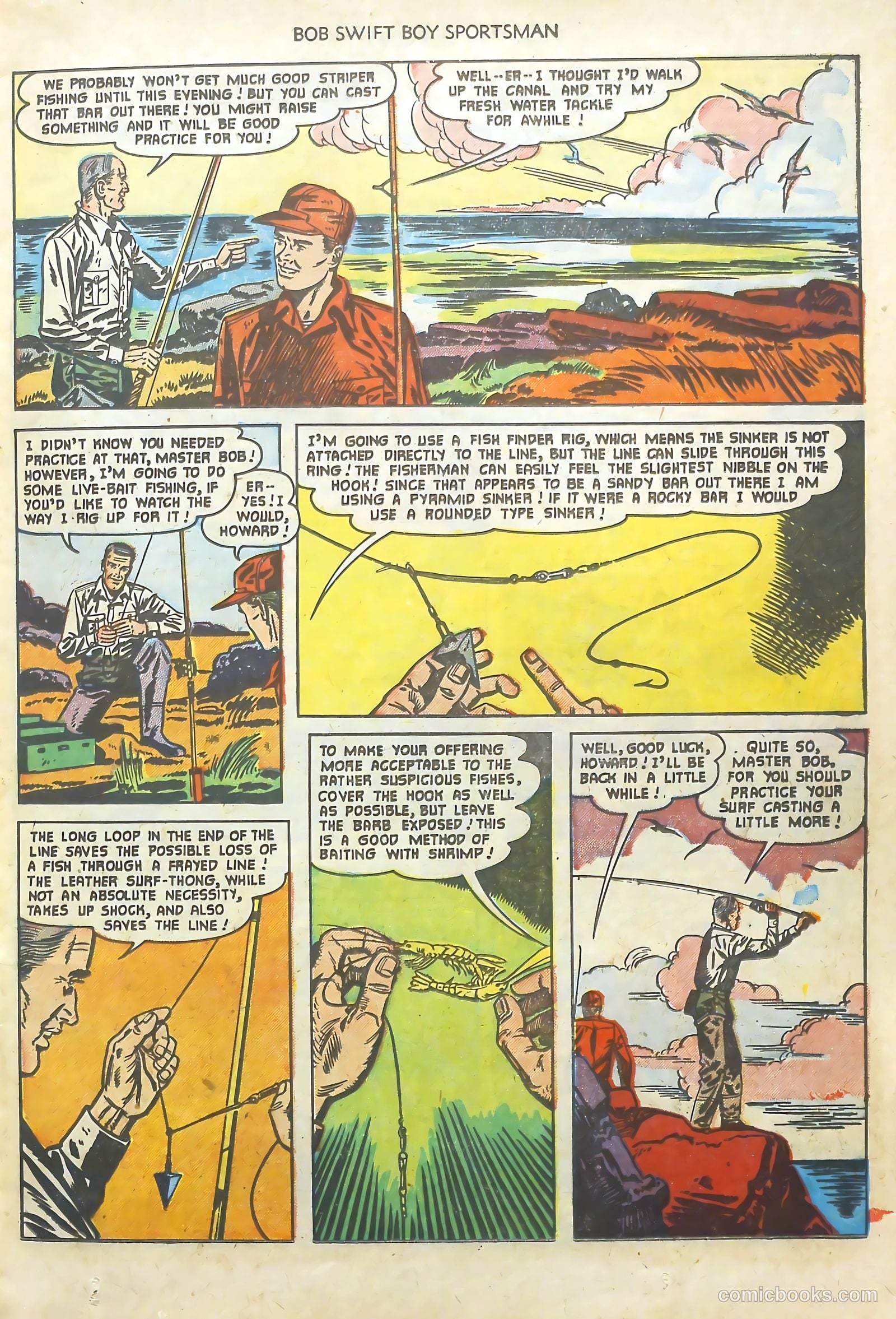 Bob Swift, Boy Sportsman #5 (1952) — page 11 of 37