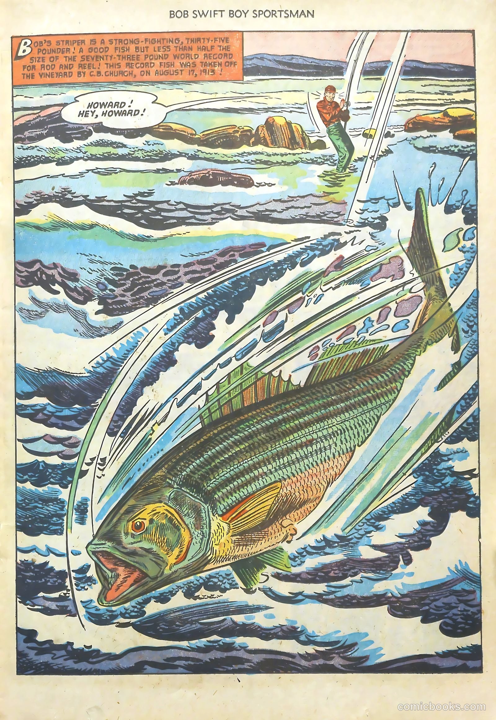 Bob Swift, Boy Sportsman #5 (1952) — page 15 of 37