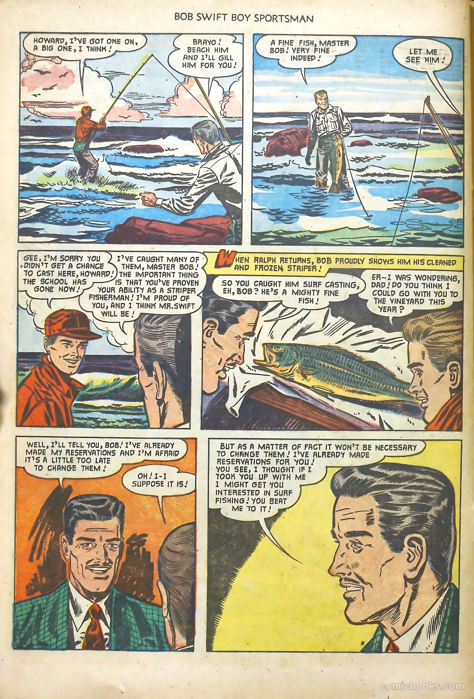 Bob Swift, Boy Sportsman #5 (1952) — page 16 of 37