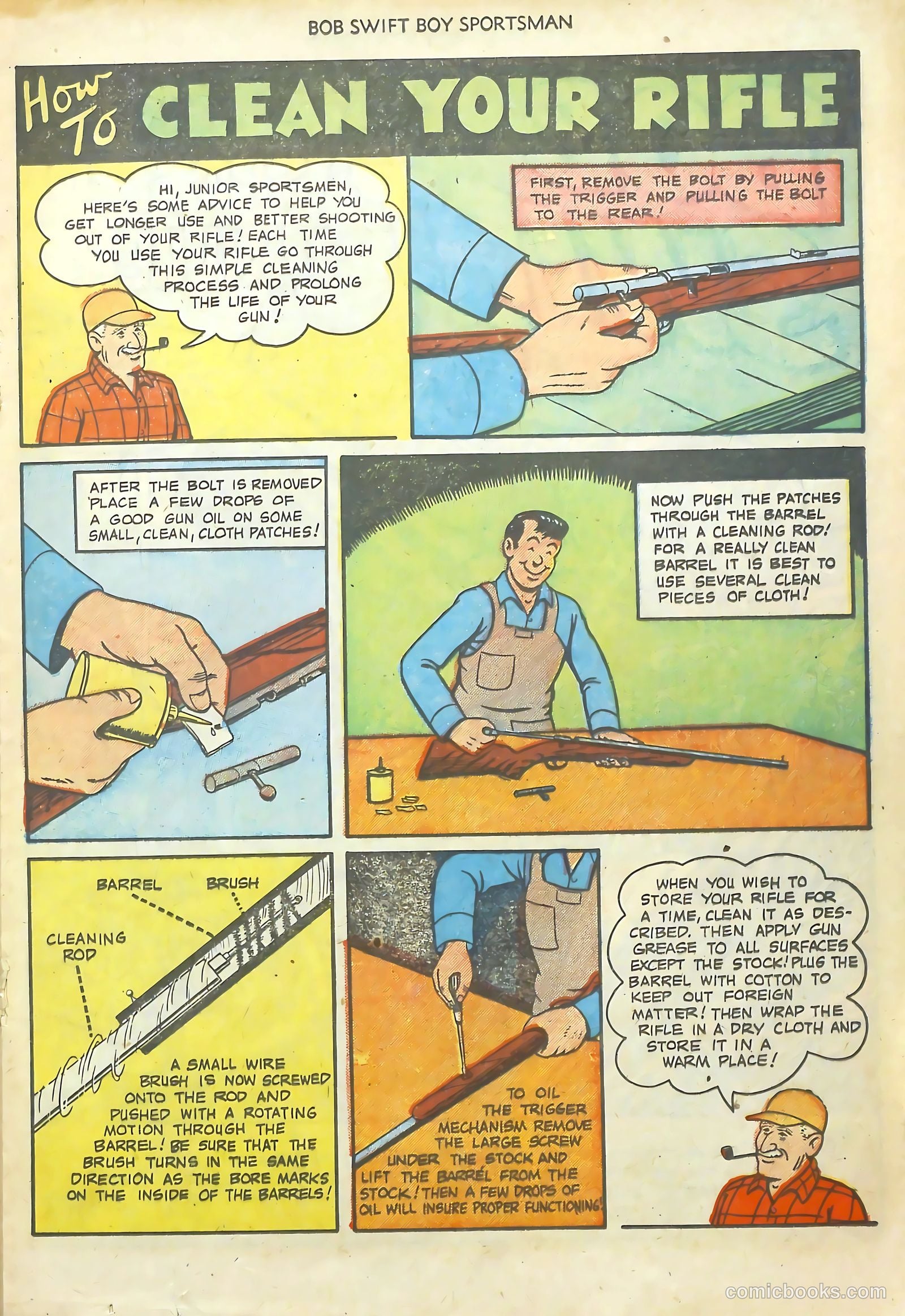 Bob Swift, Boy Sportsman #5 (1952) — page 17 of 37