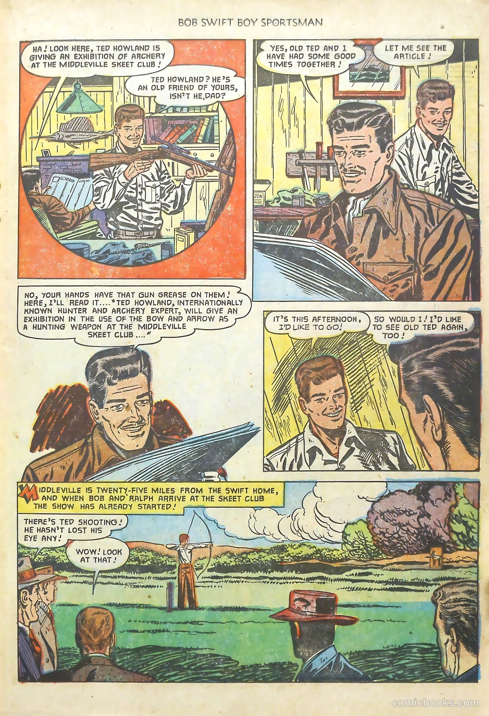 Bob Swift, Boy Sportsman #5 (1952) — page 19 of 37