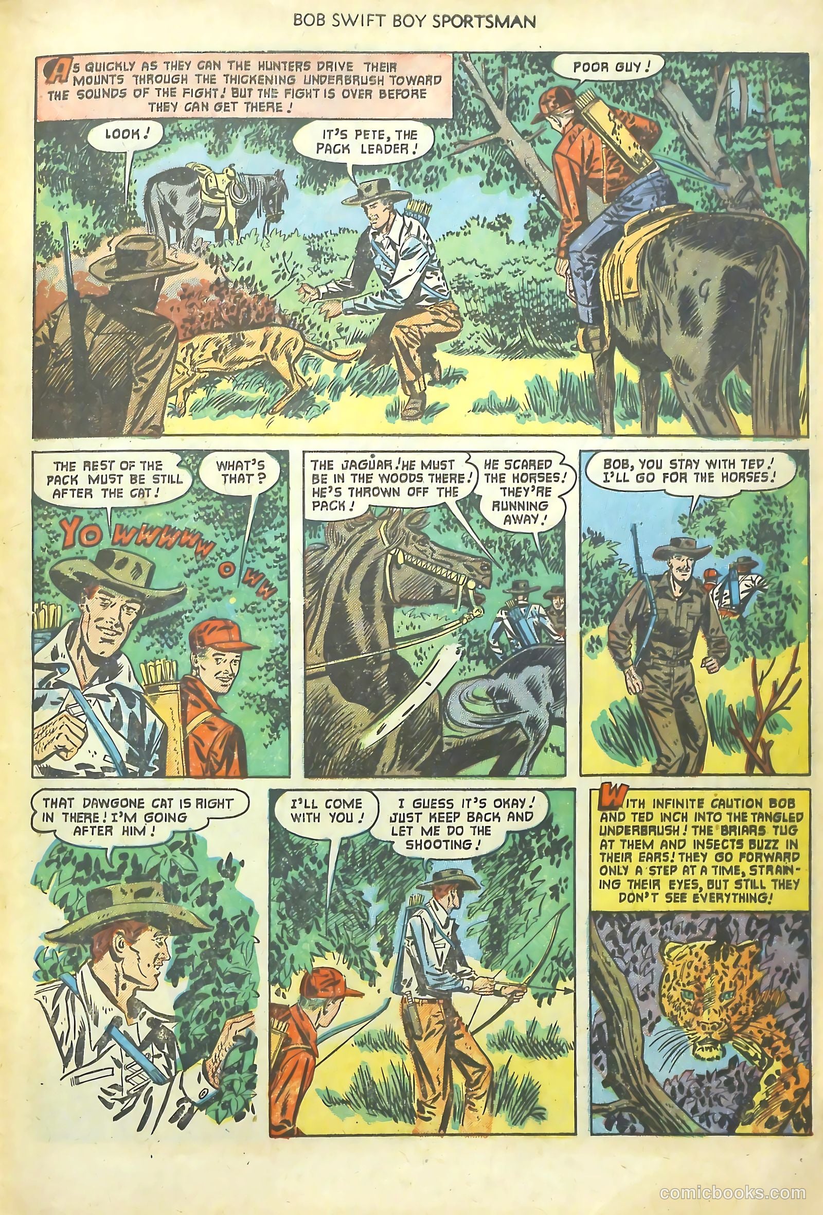 Bob Swift, Boy Sportsman #5 (1952) — page 29 of 37