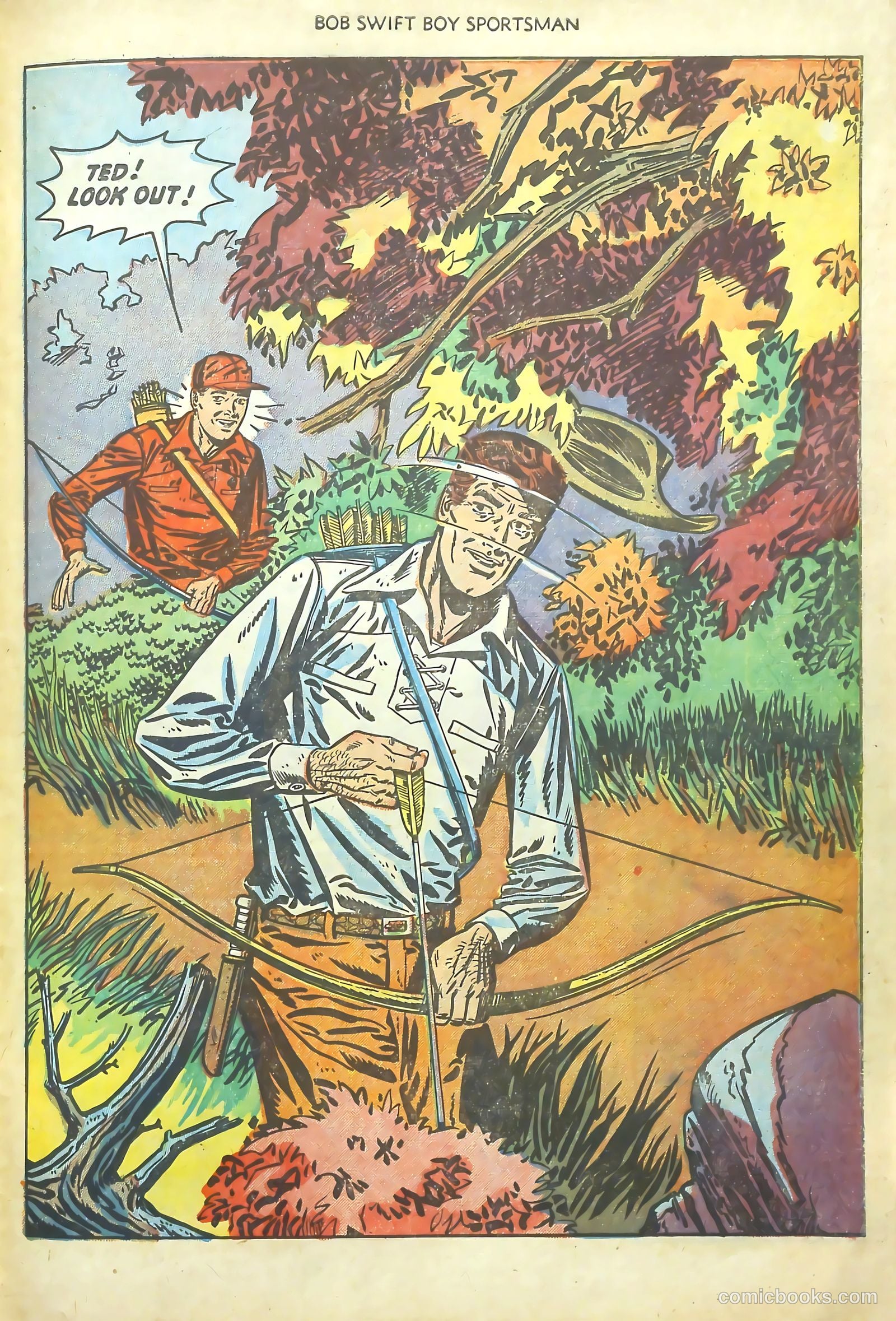 Bob Swift, Boy Sportsman #5 (1952) — page 32 of 37