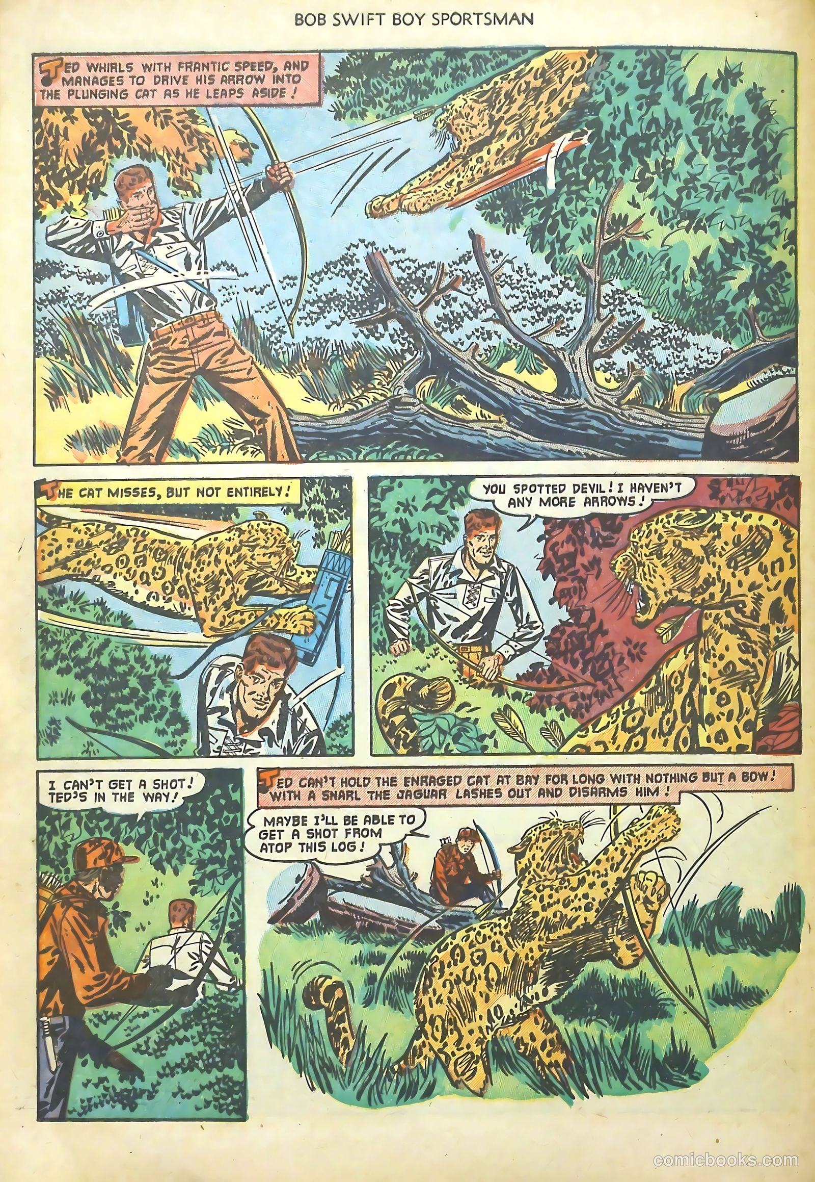 Bob Swift, Boy Sportsman #5 (1952) — page 33 of 37