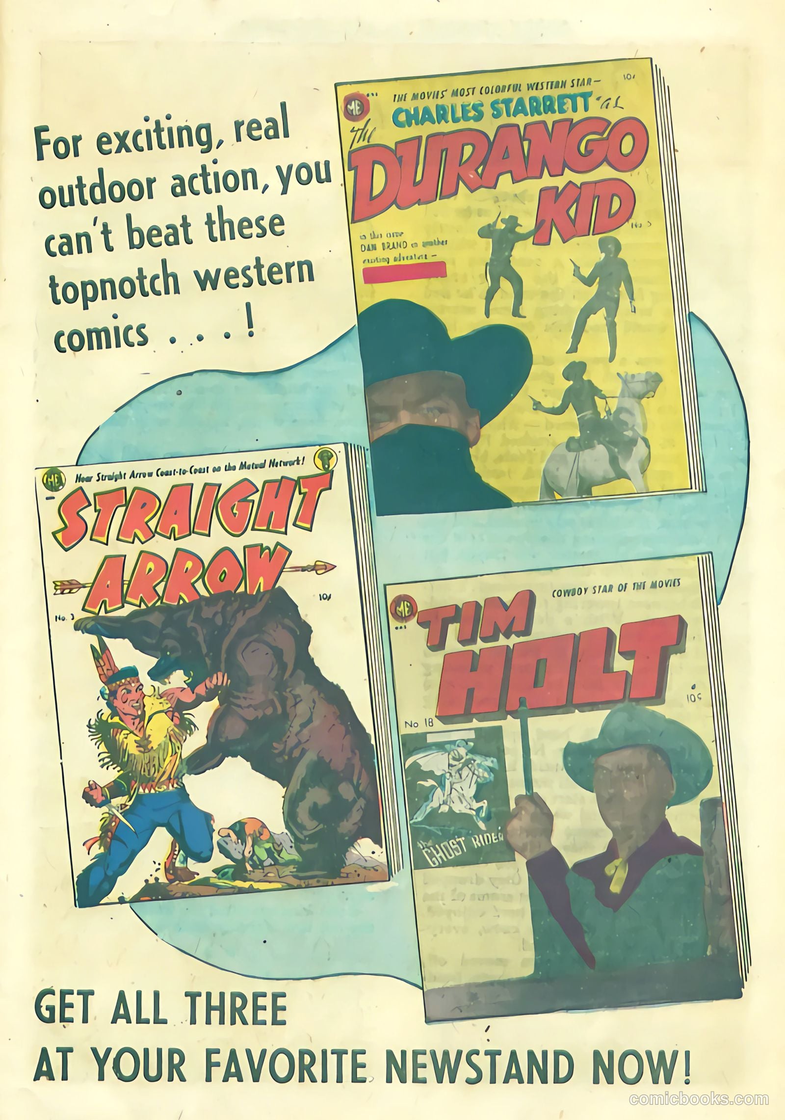 Bobby Benson's B-Bar-B Riders #1 (1950) — page 25 of 36