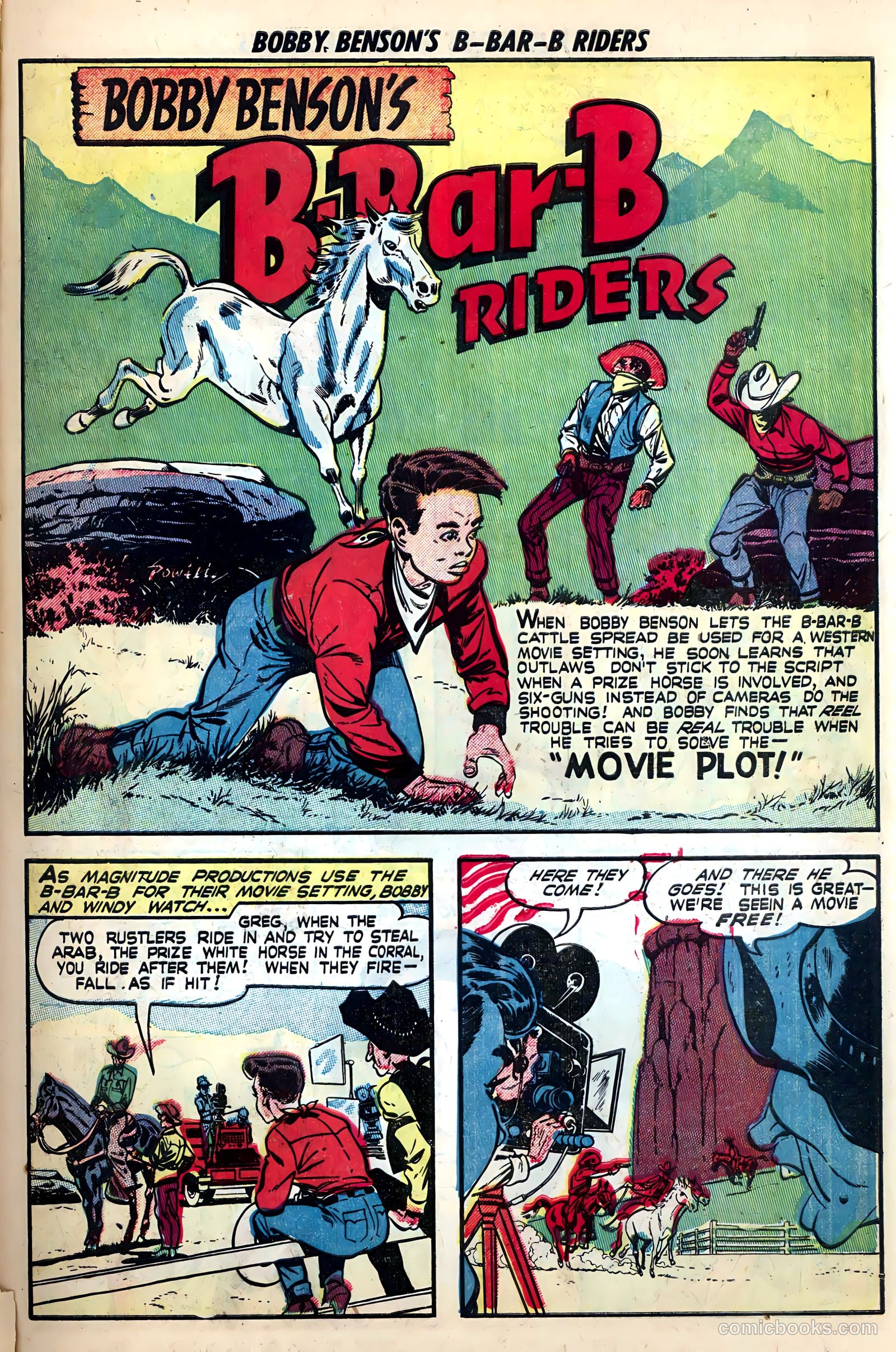 Bobby Benson's B-Bar-B Riders #10 (1951) — page 11 of 36