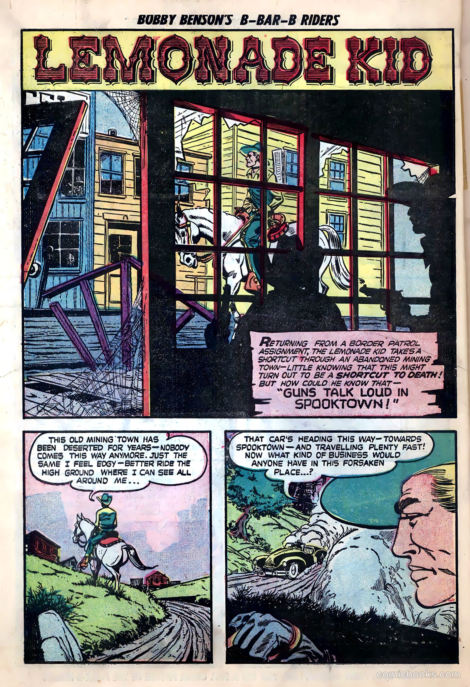 Bobby Benson's B-Bar-B Riders #10 (1951) — page 18 of 36
