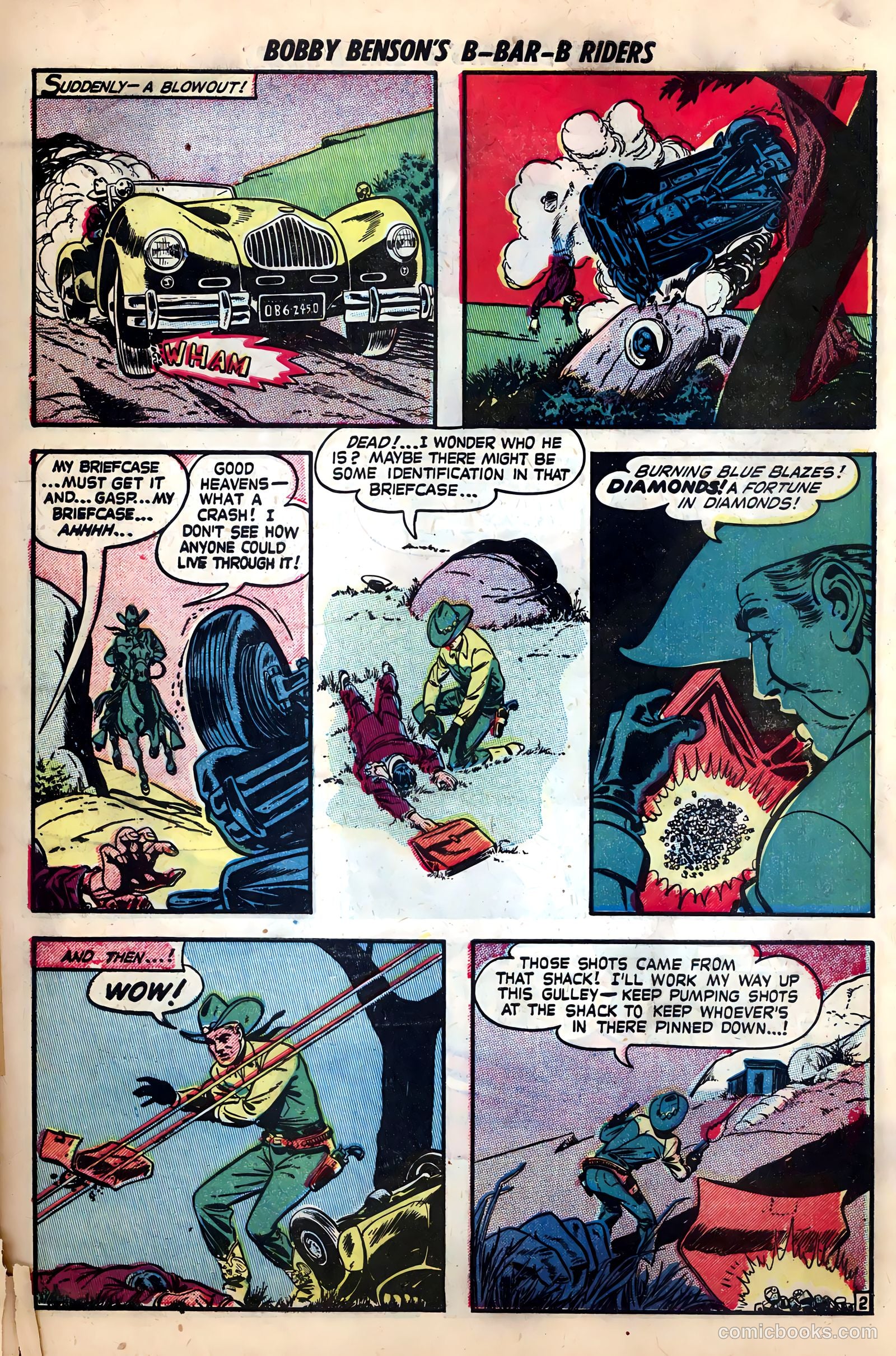 Bobby Benson's B-Bar-B Riders #10 (1951) — page 19 of 36