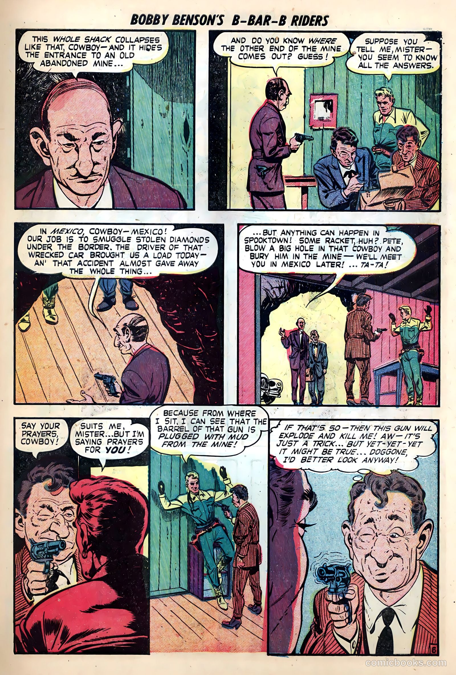 Bobby Benson's B-Bar-B Riders #10 (1951) — page 23 of 36
