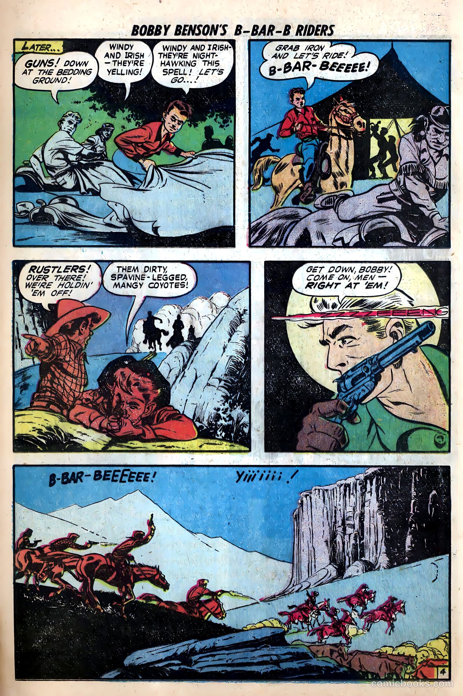 Bobby Benson's B-Bar-B Riders #10 (1951) — page 29 of 36