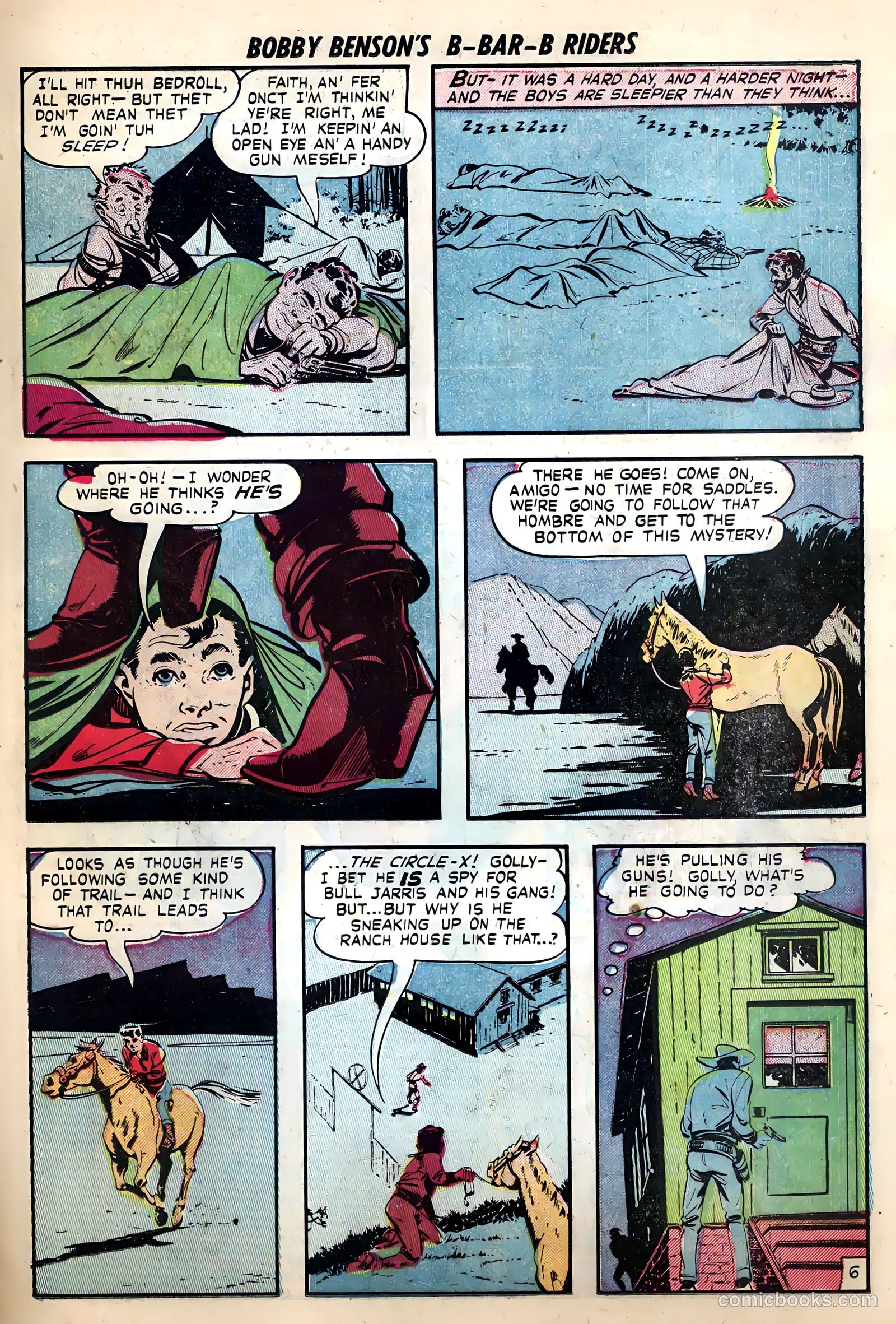 Bobby Benson's B-Bar-B Riders #10 (1951) — page 31 of 36