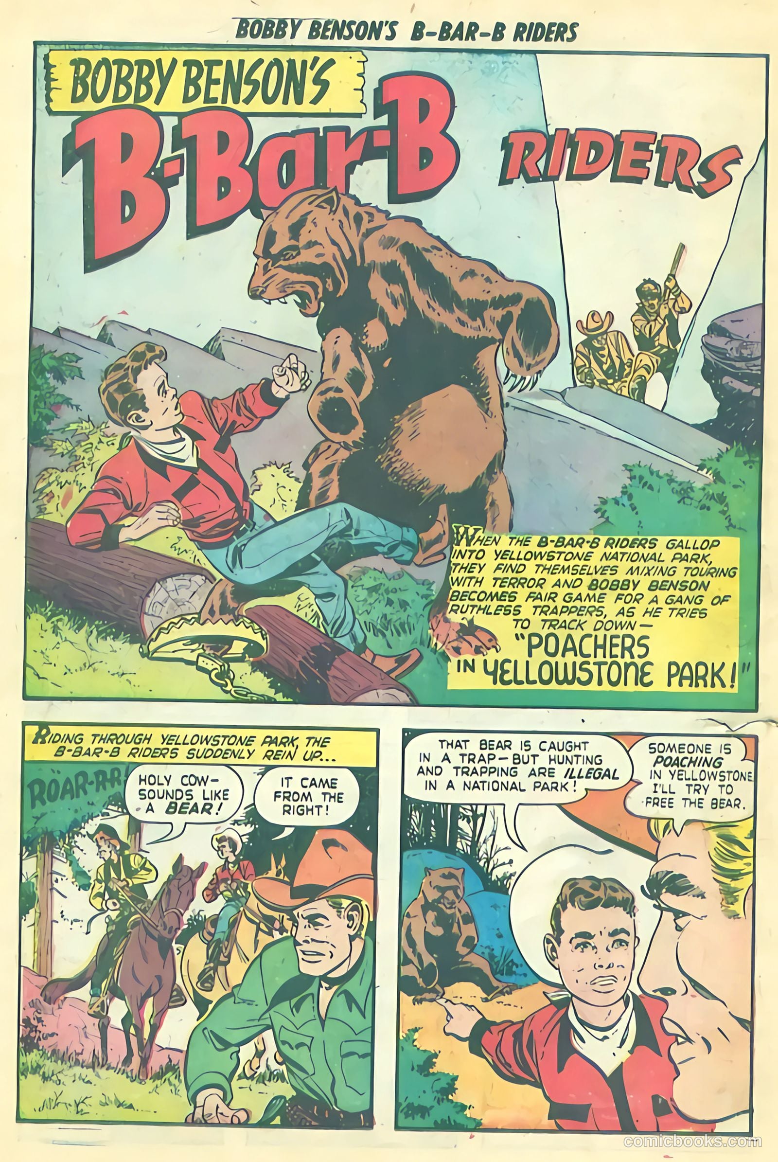 Bobby Benson's B-Bar-B Riders #11 (1951) — page 10 of 36