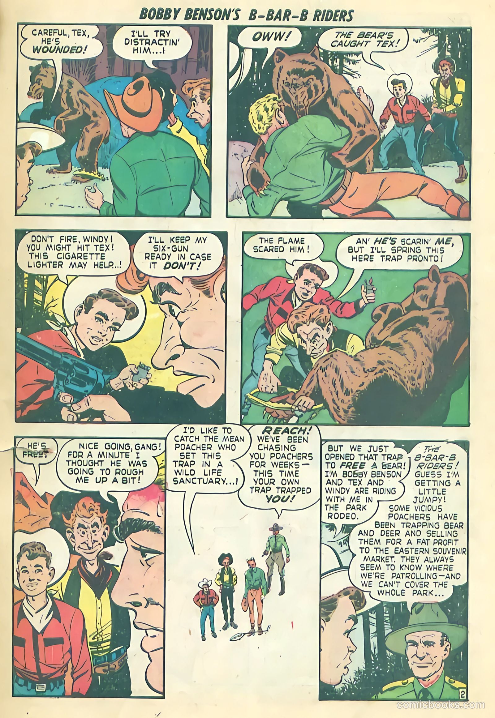 Bobby Benson's B-Bar-B Riders #11 (1951) — page 11 of 36
