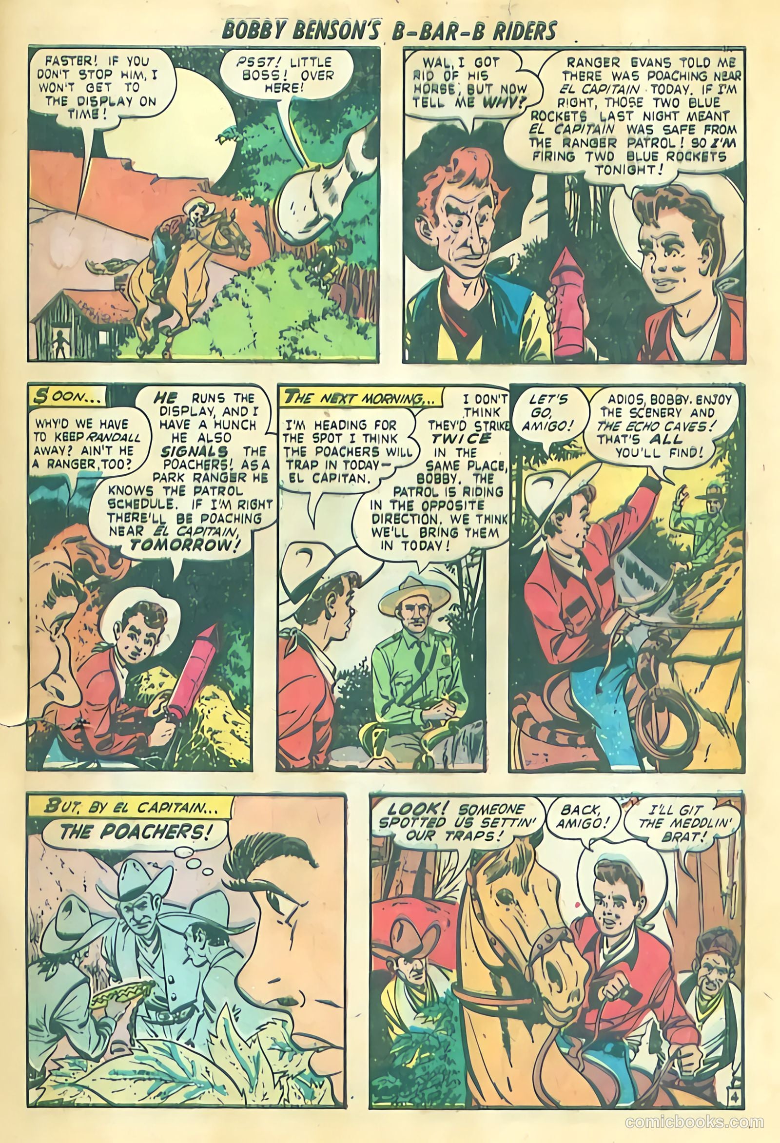 Bobby Benson's B-Bar-B Riders #11 (1951) — page 13 of 36